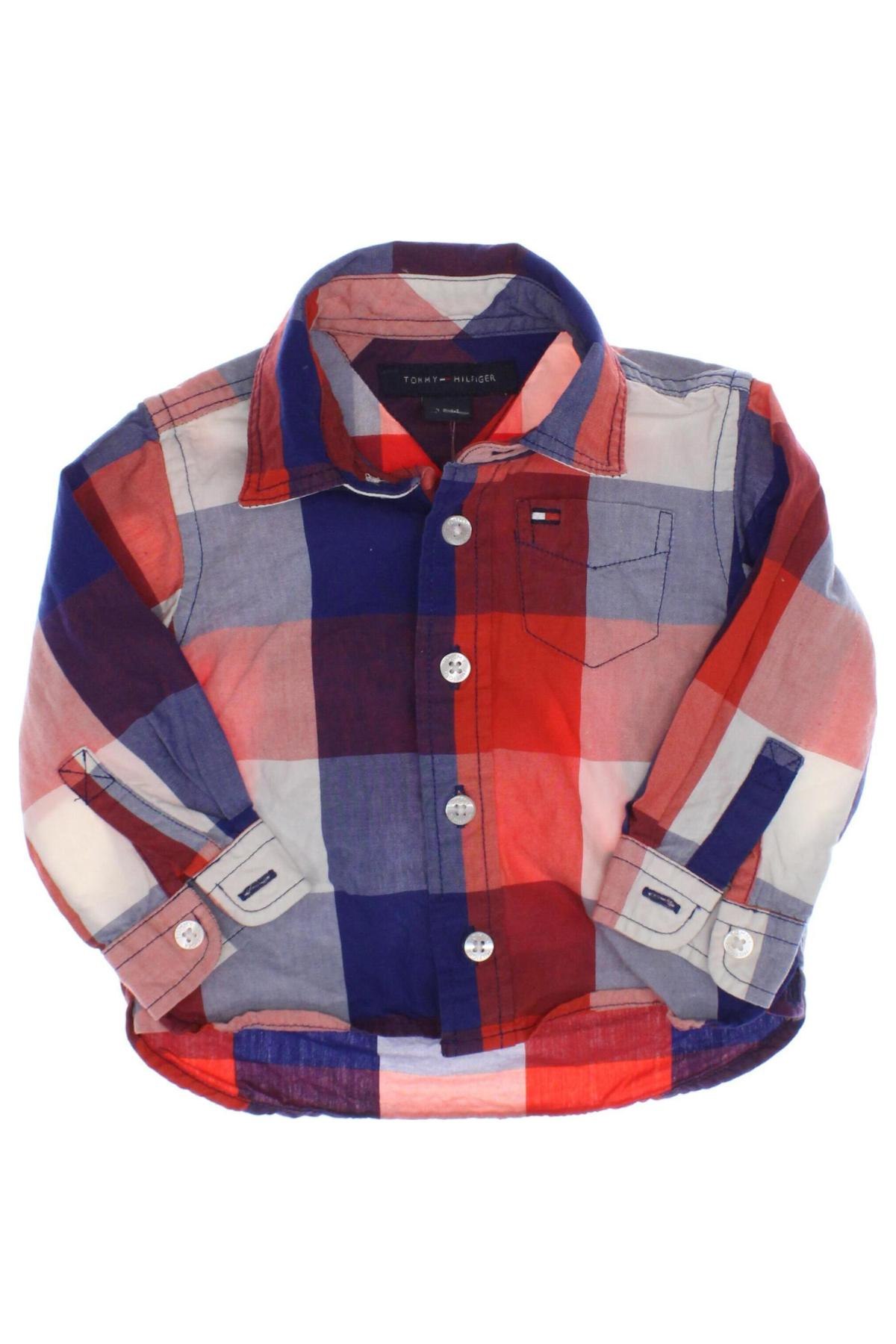 Cămașă pentru copii Tommy Hilfiger, Mărime 3-6m/ 62-68 cm, Culoare Multicolor, Preț 72,78 Lei