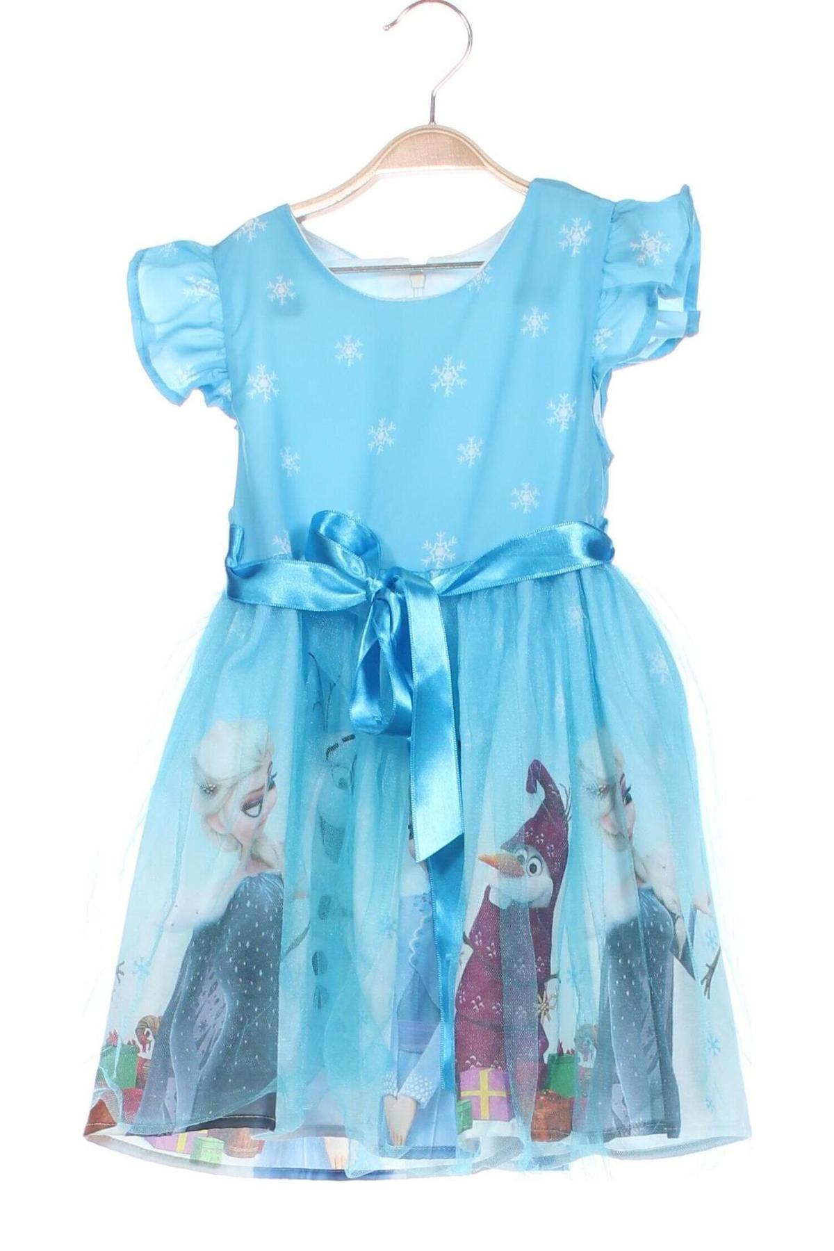 Kinderkleid, Größe 3-4y/ 104-110 cm, Farbe Blau, Preis € 7,99