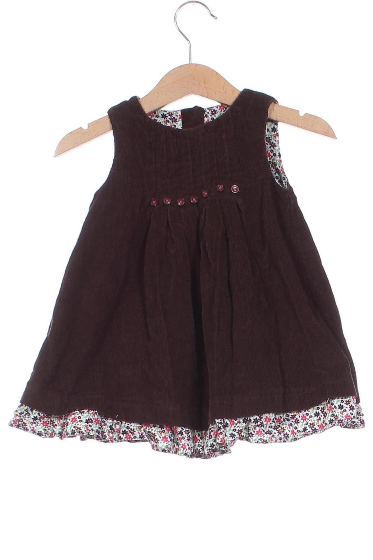 Kinderkleid, Größe 6-9m/ 68-74 cm, Farbe Braun, Preis 7,99 €