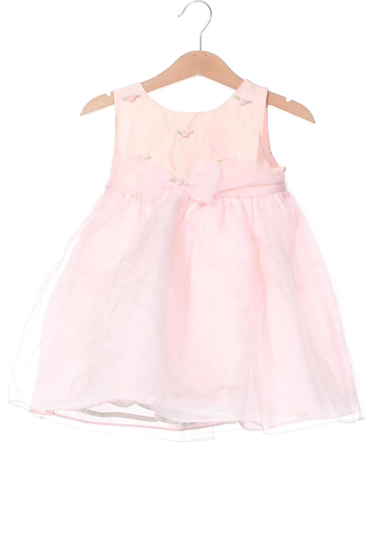 Kinderkleid, Größe 12-18m/ 80-86 cm, Farbe Rosa, Preis 7,99 €