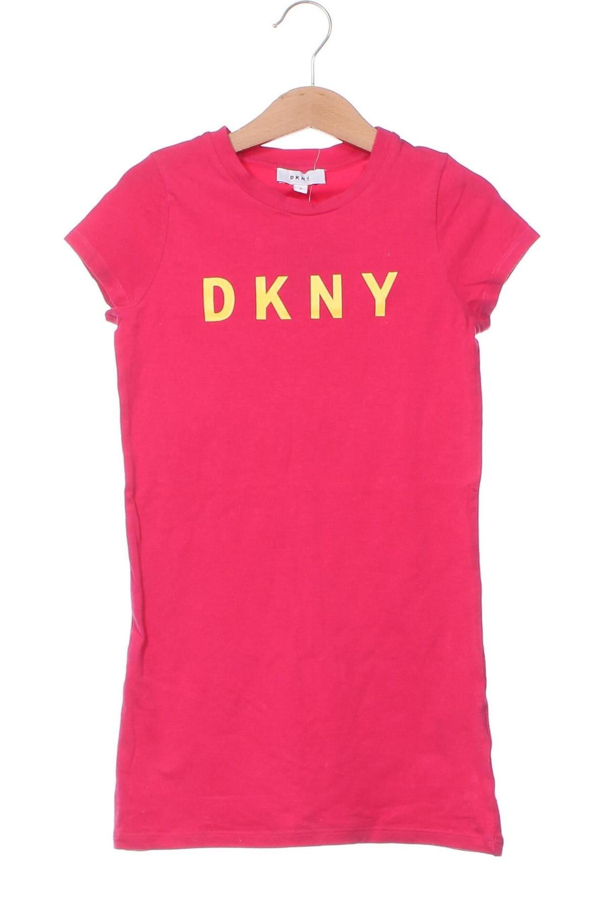 Rochie pentru copii DKNY, Mărime 6-7y/ 122-128 cm, Culoare Roz, Preț 65,99 Lei