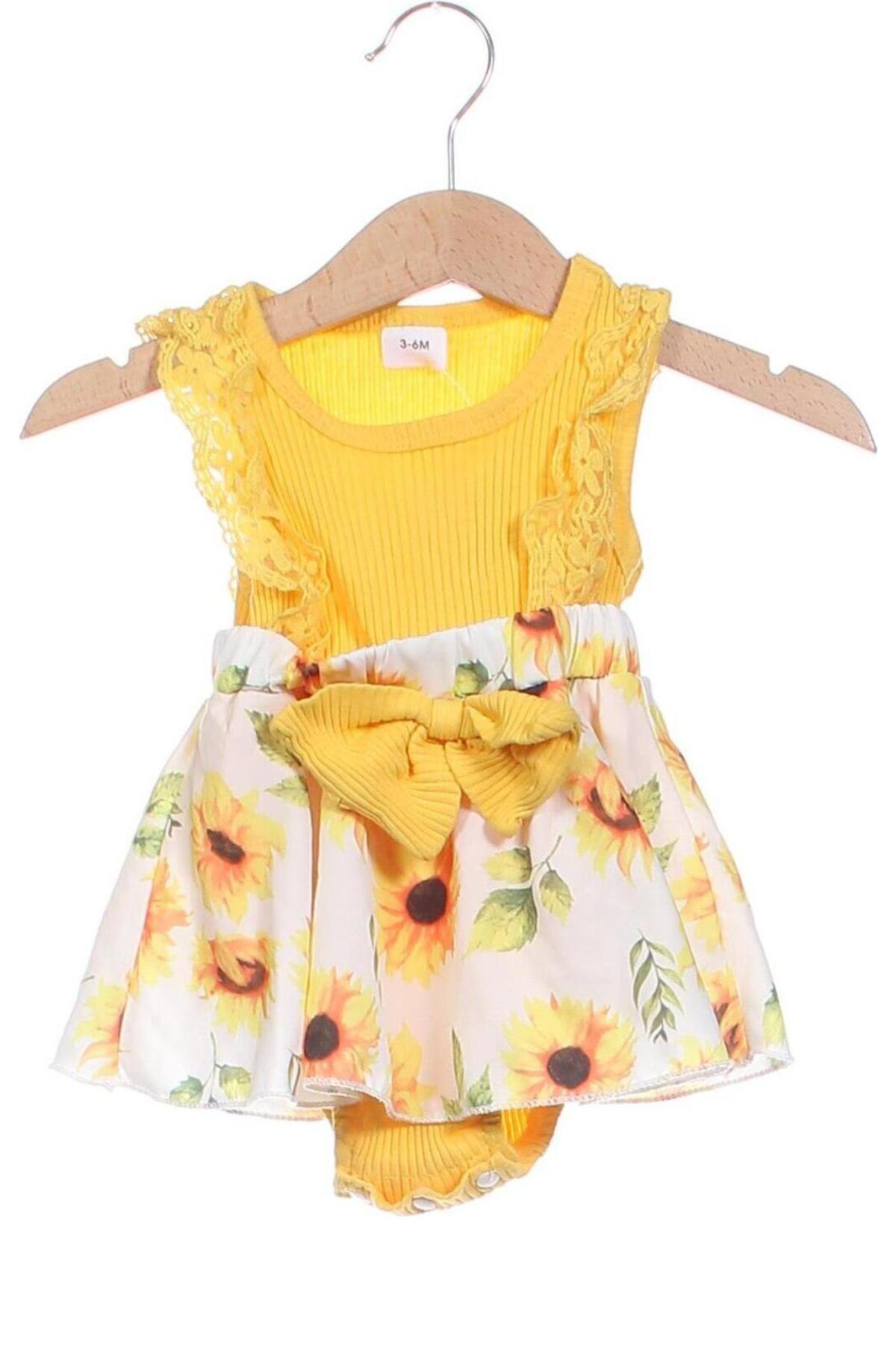 Kinderkleid F&F, Größe 3-6m/ 62-68 cm, Farbe Mehrfarbig, Preis € 9,49