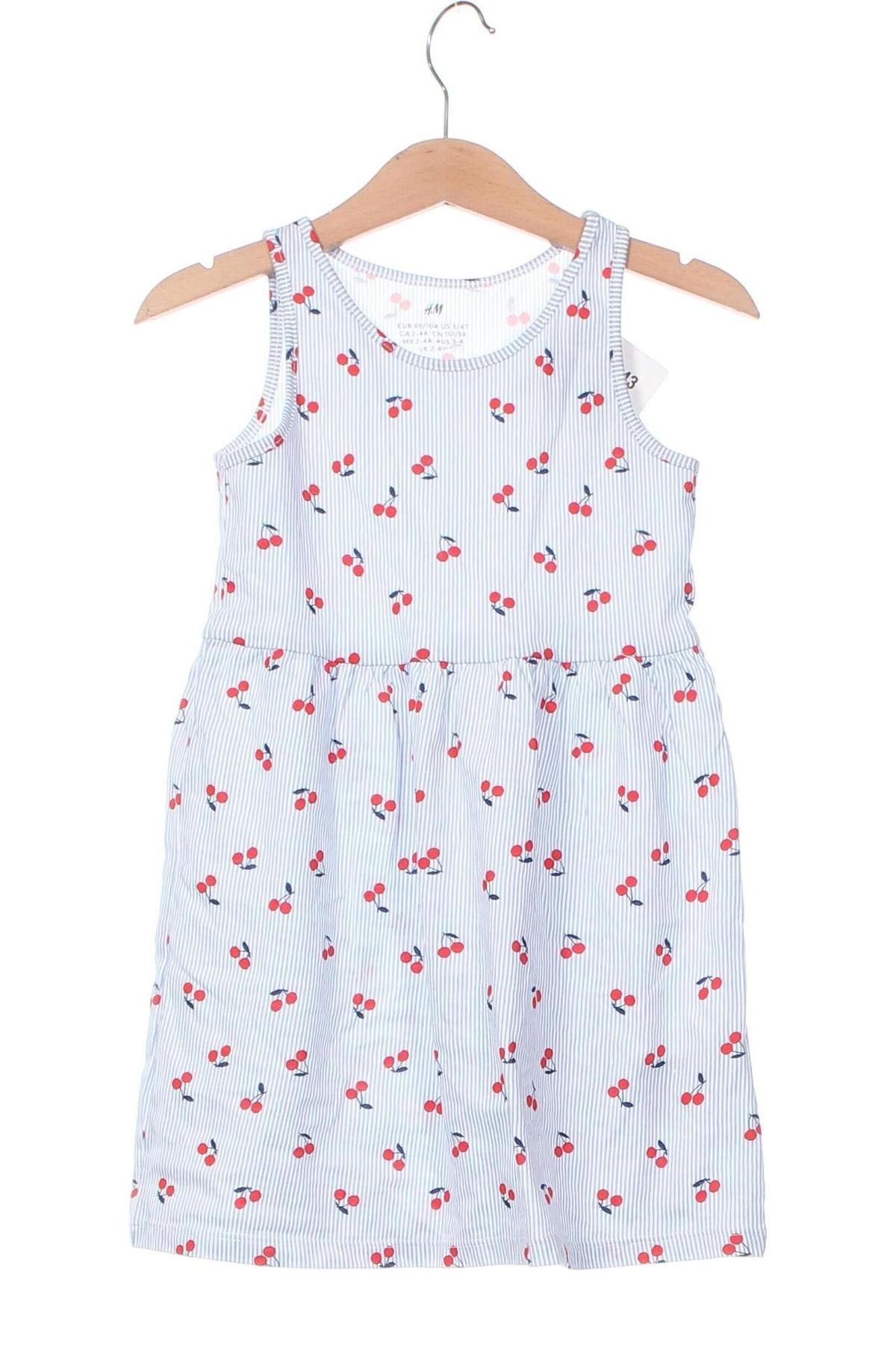 Kinderkleid H&M, Größe 2-3y/ 98-104 cm, Farbe Mehrfarbig, Preis 9,99 €