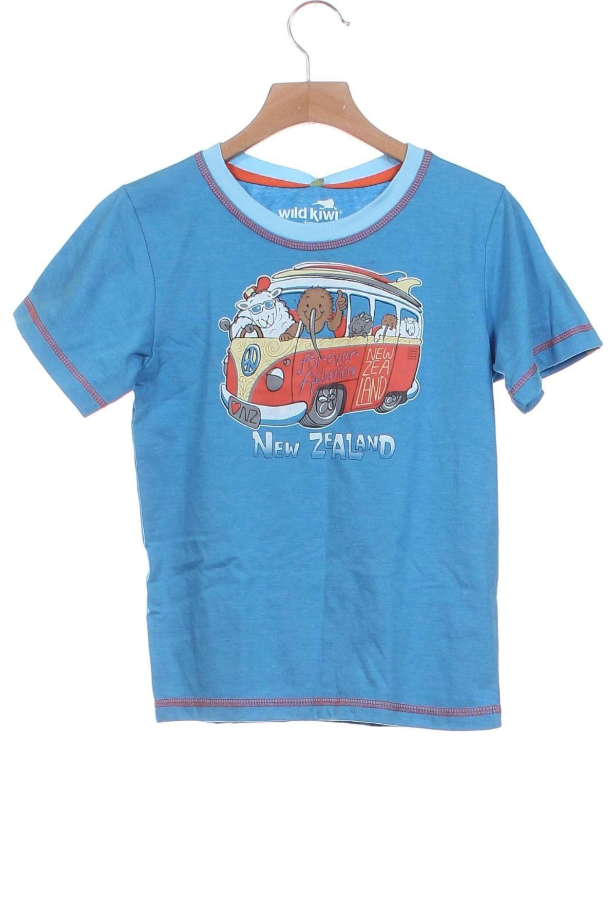 Kinder T-Shirt, Größe 5-6y/ 116-122 cm, Farbe Blau, Preis € 9,72