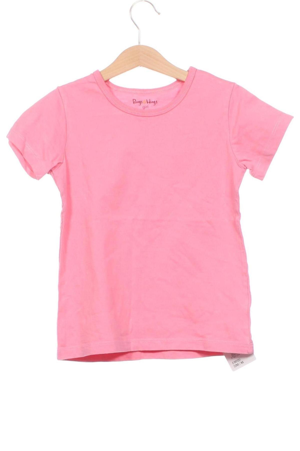 Kinder T-Shirt, Größe 5-6y/ 116-122 cm, Farbe Rosa, Preis 7,91 €