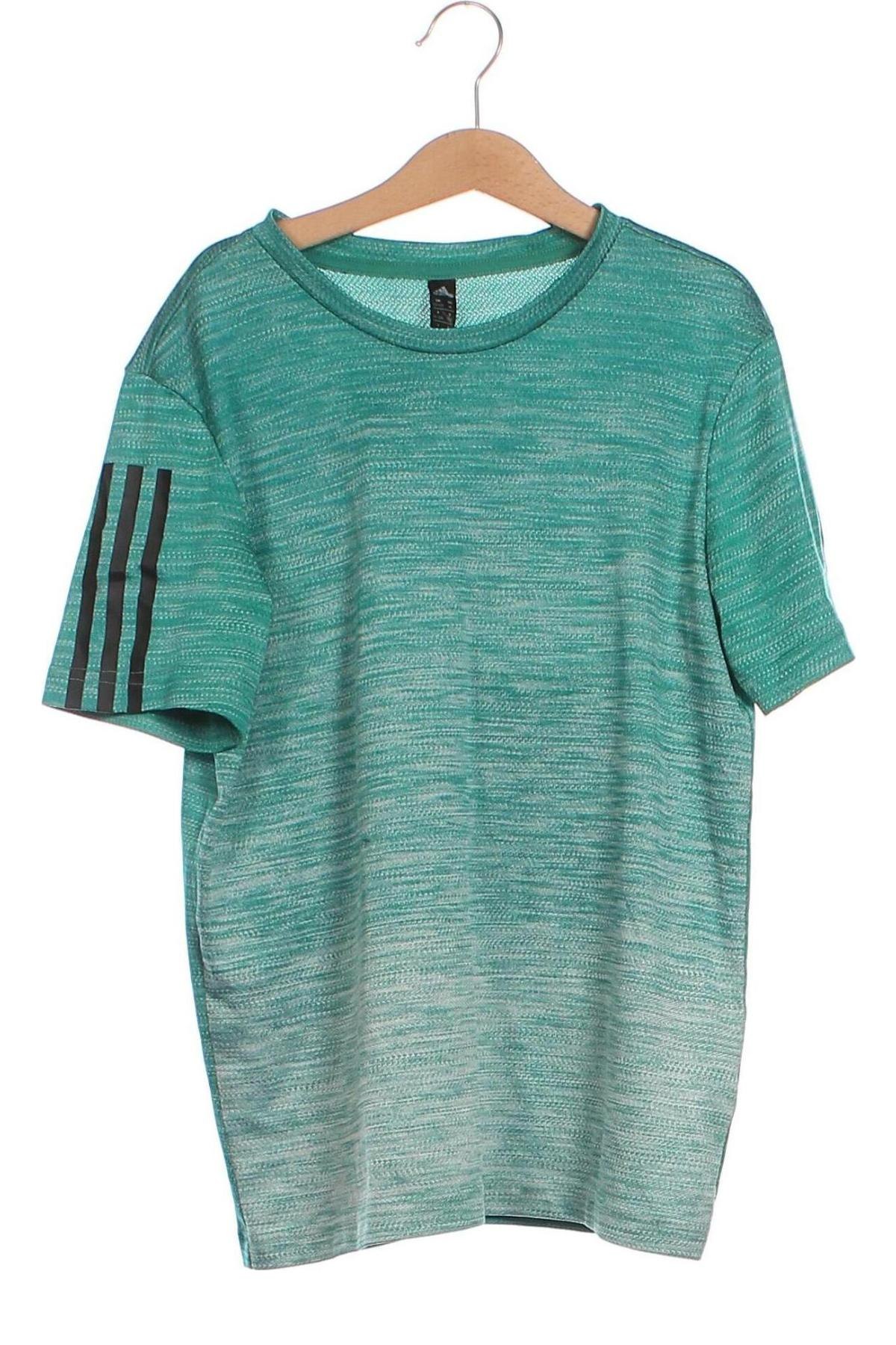 Kinder T-Shirt Adidas, Größe 11-12y/ 152-158 cm, Farbe Grün, Preis 13,99 €