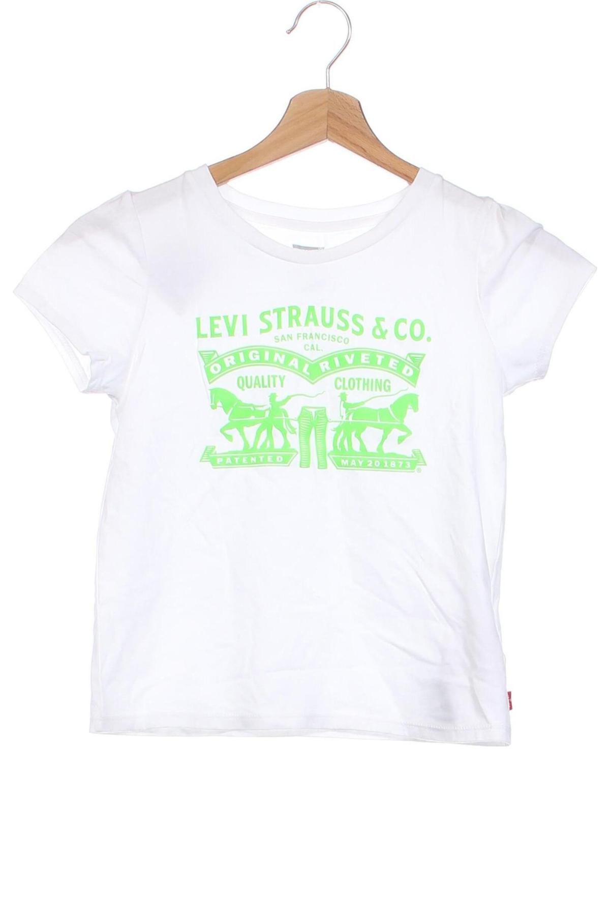 Tricou pentru copii Levi's, Mărime 11-12y/ 152-158 cm, Culoare Alb, Preț 29,99 Lei