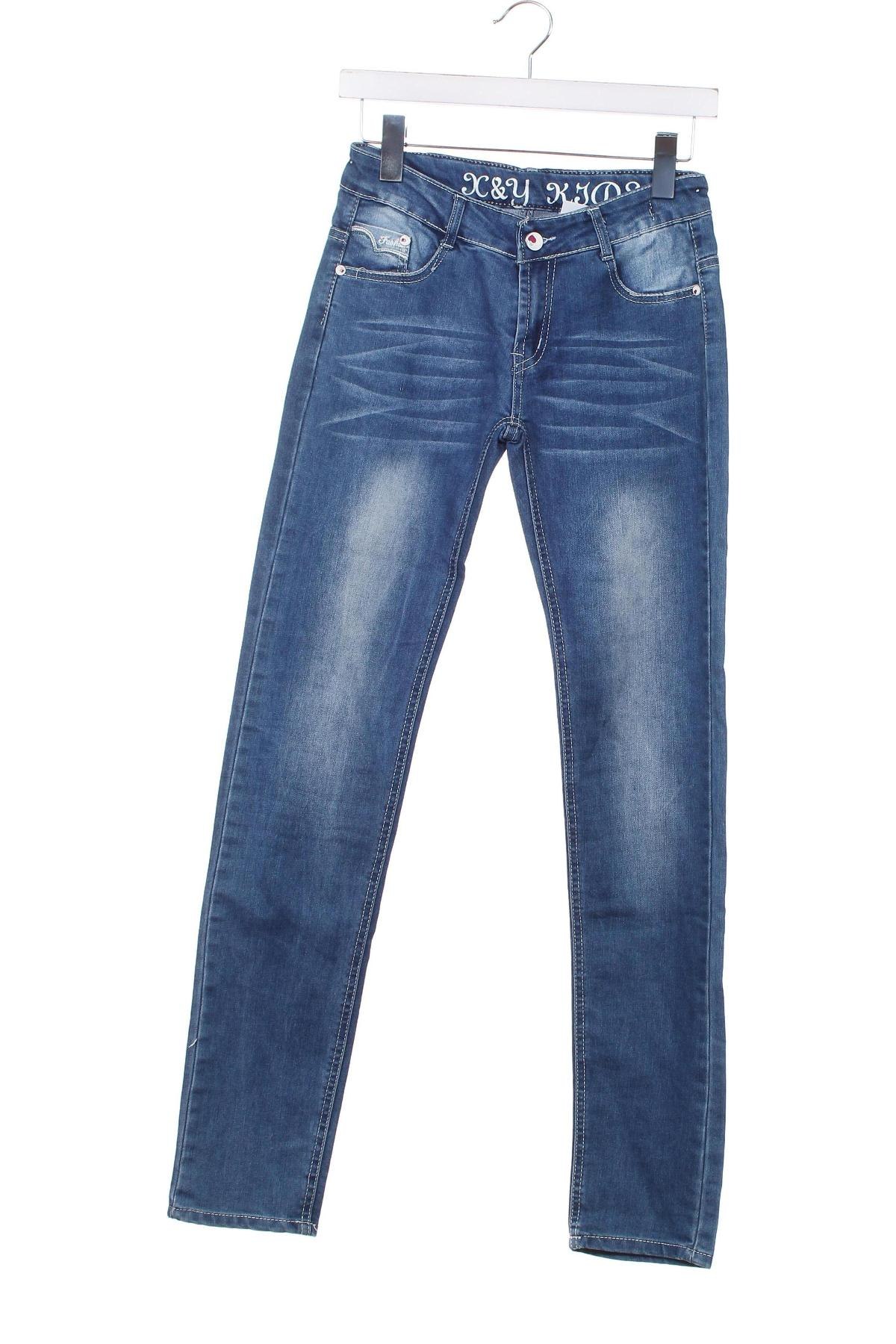 Kinderjeans, Größe 15-18y/ 170-176 cm, Farbe Blau, Preis € 16,37