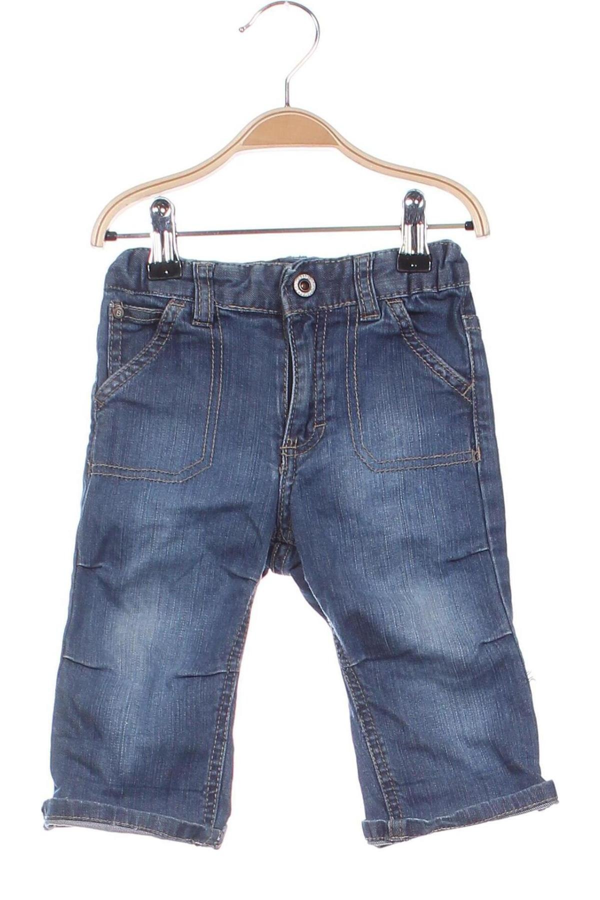 Kinderjeans H&M, Größe 3-6m/ 62-68 cm, Farbe Blau, Preis 11,25 €