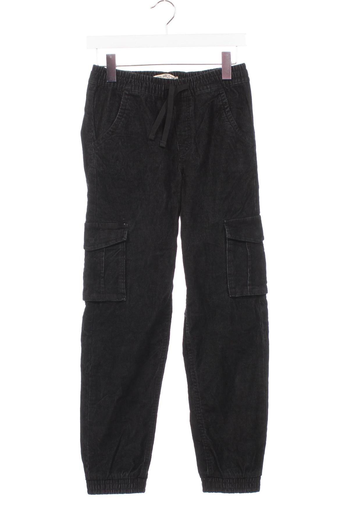 Pantaloni de catifea reiată, pentru copii Enjoy, Mărime 11-12y/ 152-158 cm, Culoare Negru, Preț 31,99 Lei