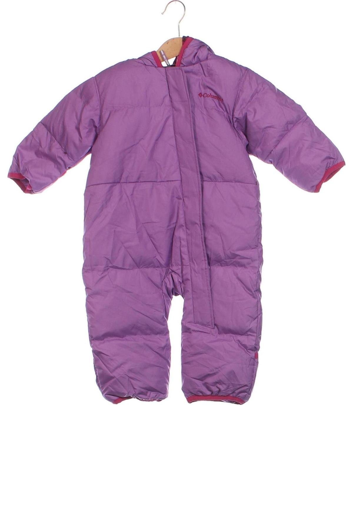 Kinderoverall für Wintersport Columbia, Größe 6-9m/ 68-74 cm, Farbe Lila, Preis € 34,49