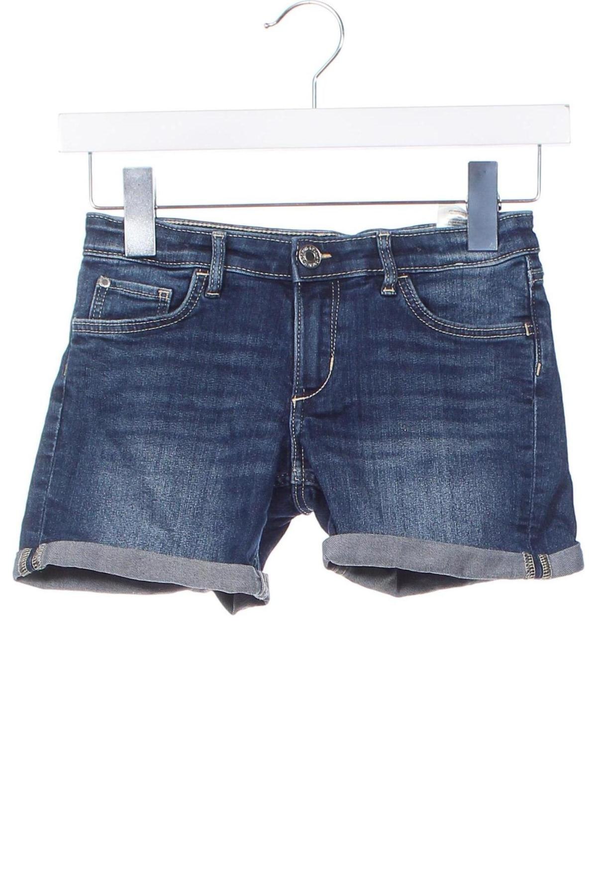 Kinder Shorts H&M, Größe 7-8y/ 128-134 cm, Farbe Blau, Preis € 5,49