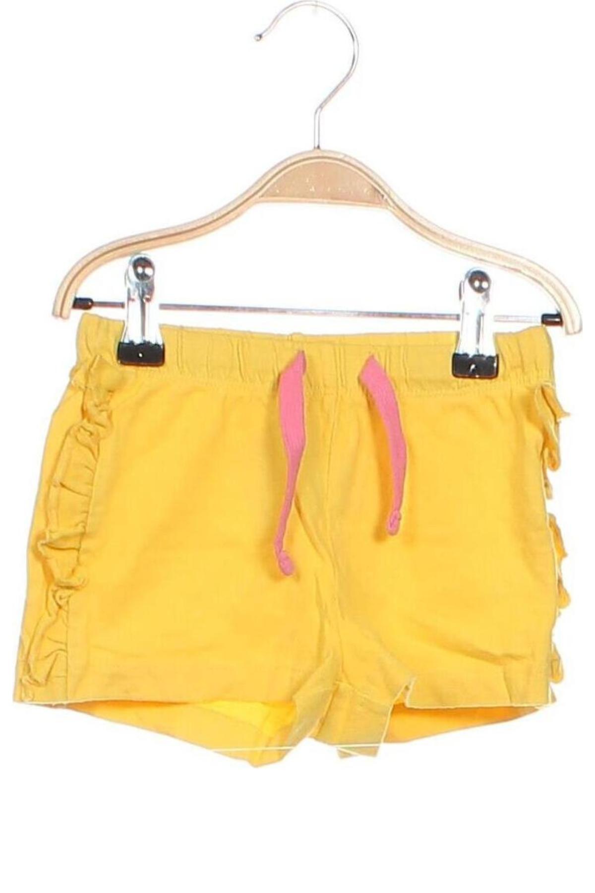 Kinder Shorts Lupilu, Größe 18-24m/ 86-98 cm, Farbe Gelb, Preis 5,49 €