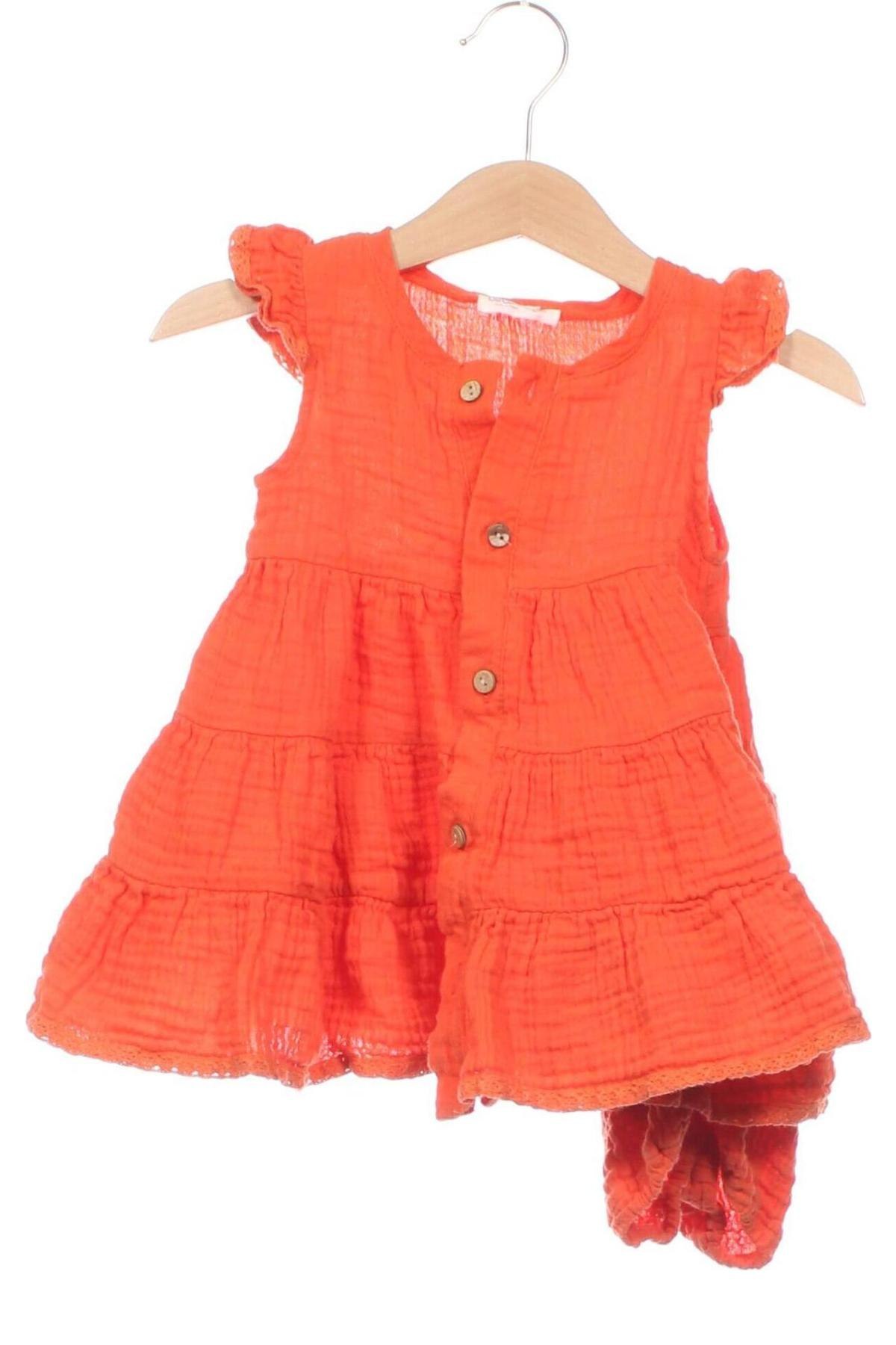 Kinder - Set, Größe 9-12m/ 74-80 cm, Farbe Orange, Preis € 9,57