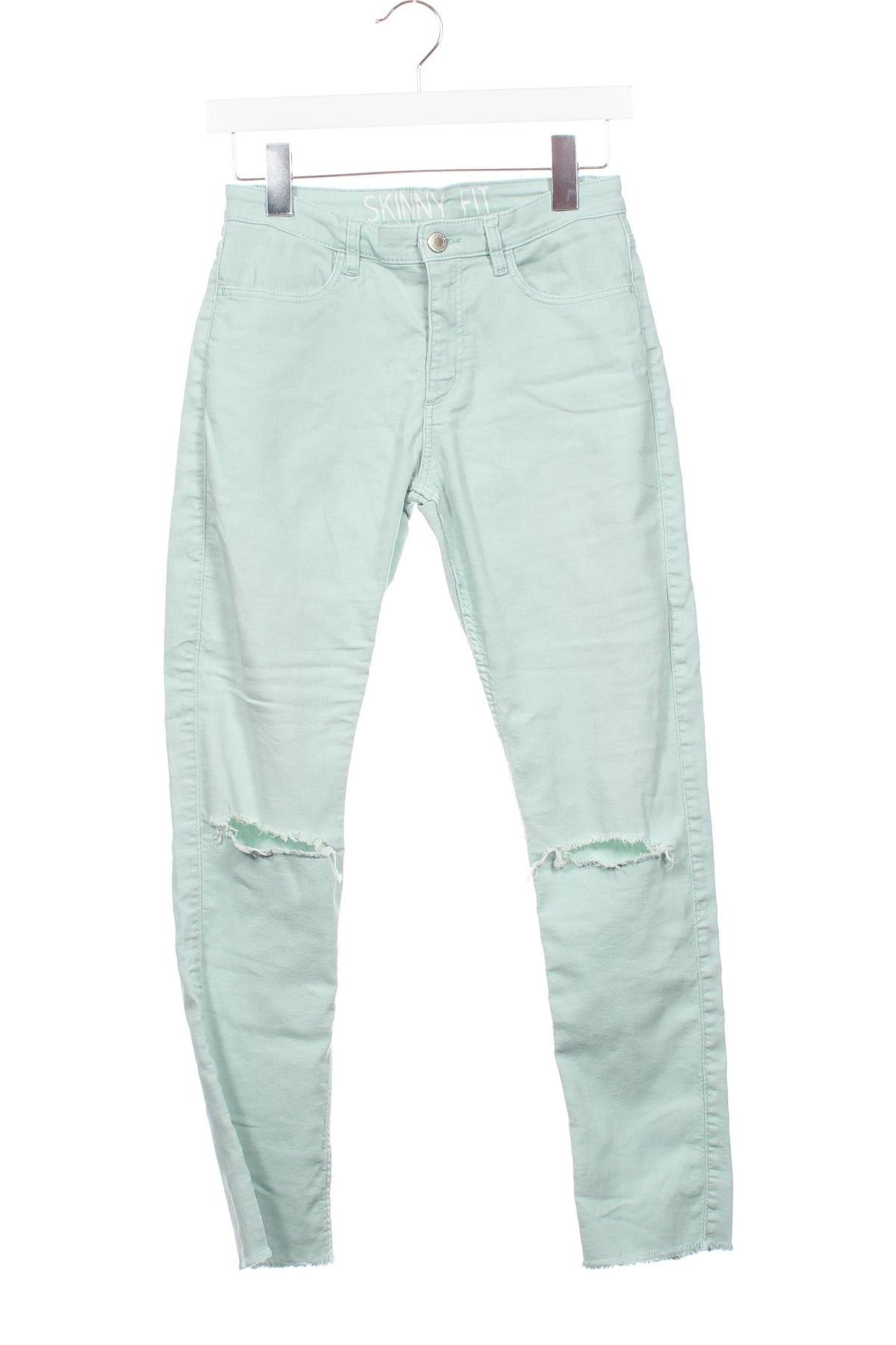 Detské nohavice  H&M, Veľkosť 12-13y/ 158-164 cm, Farba Modrá, Cena  7,25 €