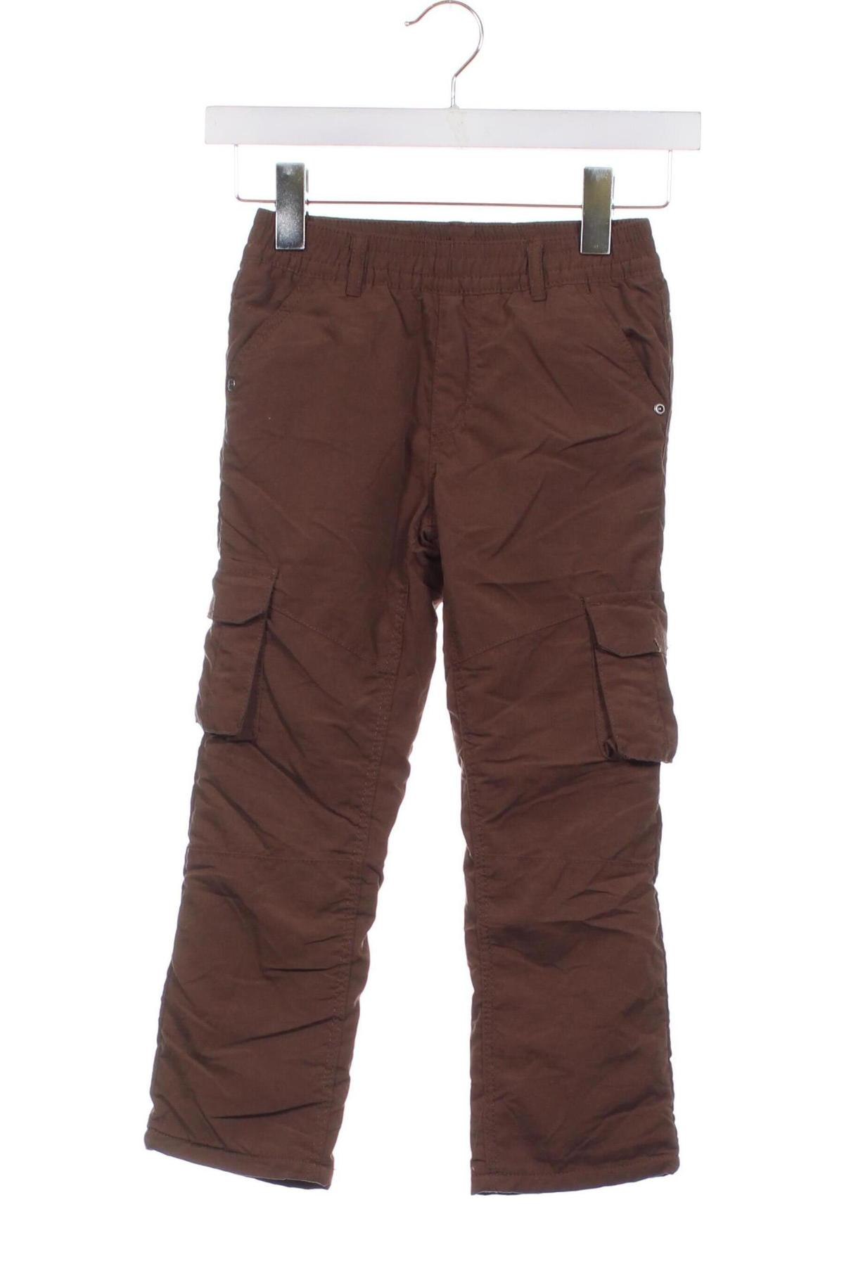 Pantaloni pentru copii Topolino, Mărime 4-5y/ 110-116 cm, Culoare Maro, Preț 28,99 Lei