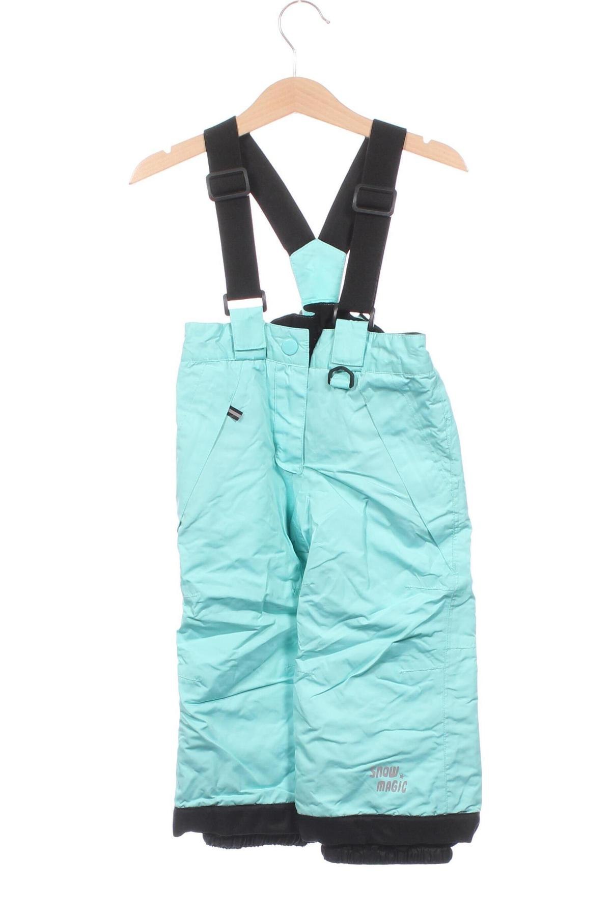 Pantaloni pentru copii pentru sporturi de iarnă Lupilu, Mărime 18-24m/ 86-98 cm, Culoare Verde, Preț 46,99 Lei