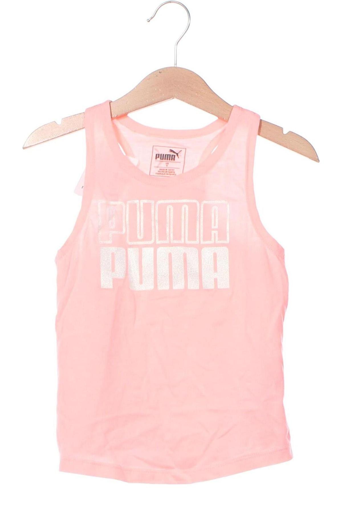 Detské tielko  PUMA, Veľkosť 4-5y/ 110-116 cm, Farba Ružová, Cena  7,25 €