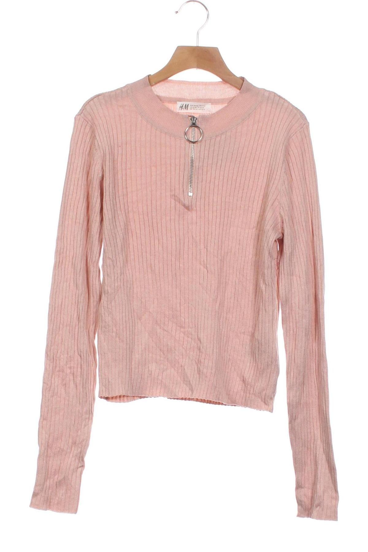 Kinderpullover H&M, Größe 12-13y/ 158-164 cm, Farbe Rosa, Preis € 6,49