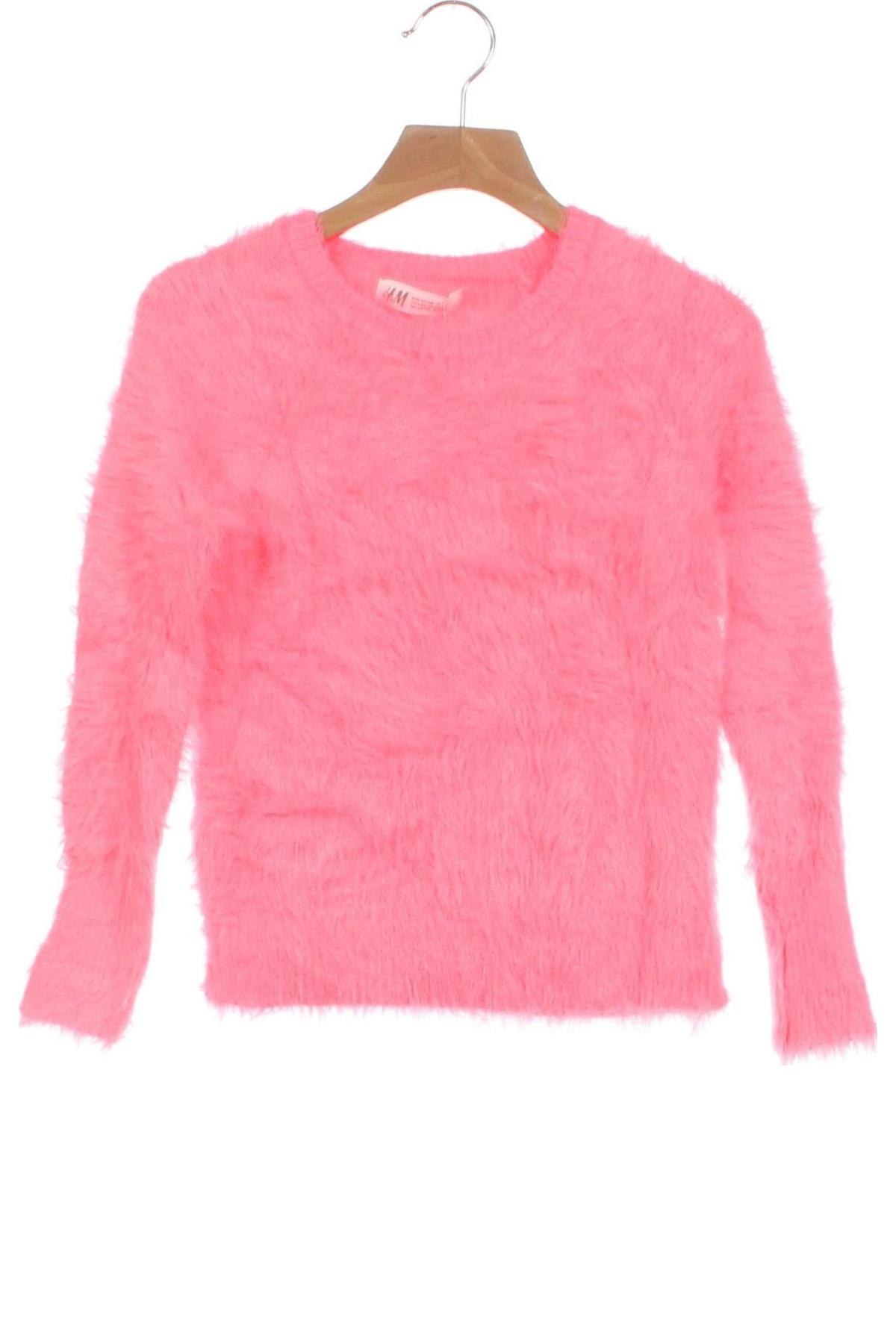 Kinderpullover H&M, Größe 6-7y/ 122-128 cm, Farbe Rosa, Preis € 8,99