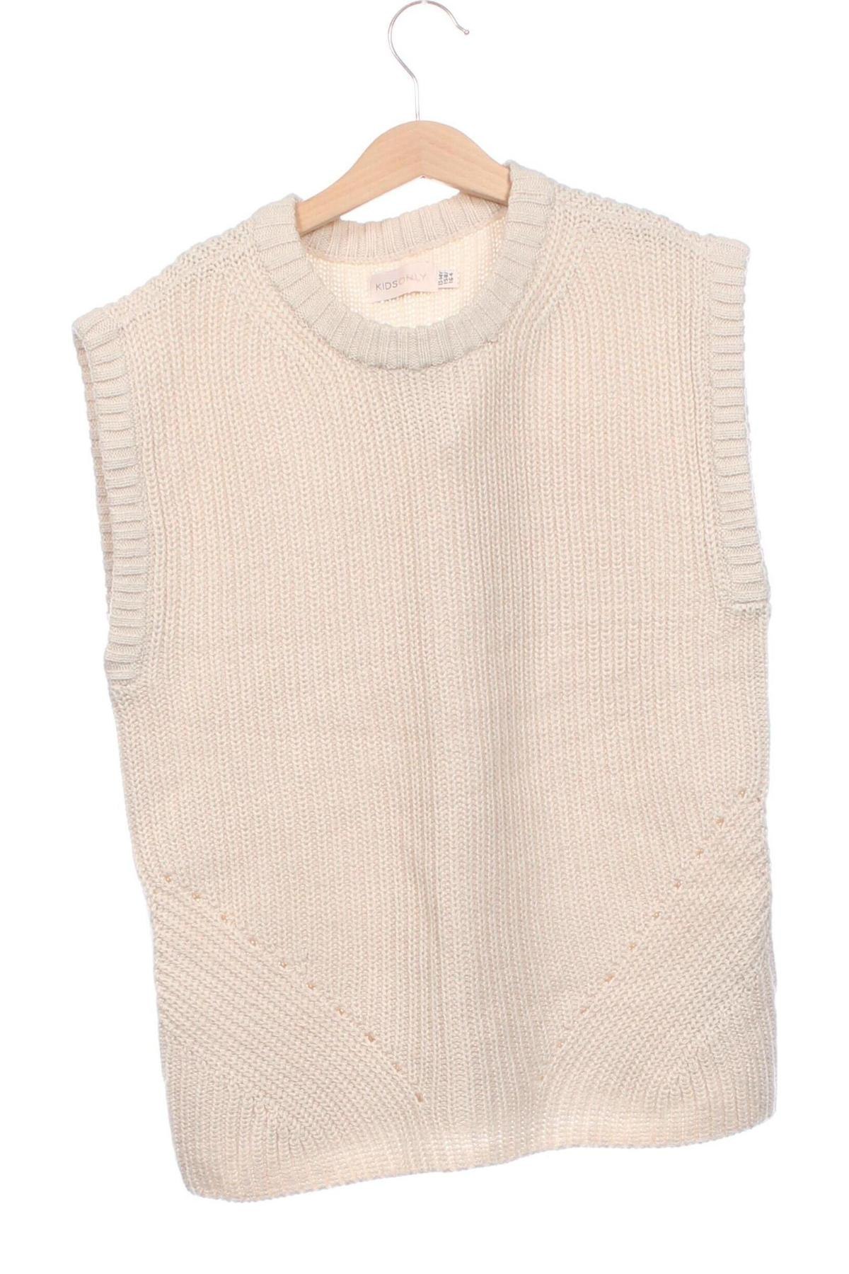 Kinderpullover ONLY Kids, Größe 12-13y/ 158-164 cm, Farbe Beige, Preis € 6,99