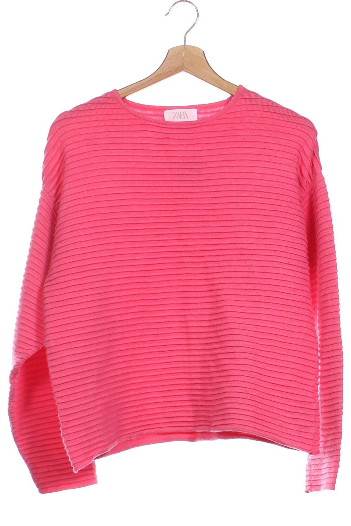 Kinderpullover Zara, Größe 10-11y/ 146-152 cm, Farbe Rosa, Preis € 13,30