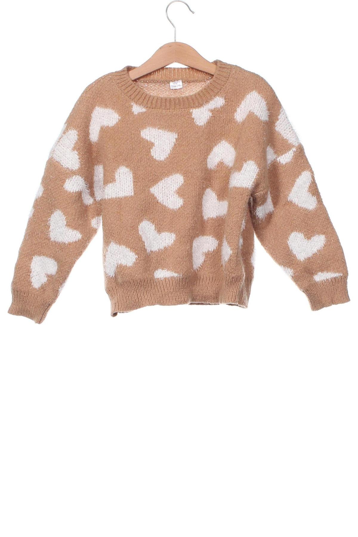 Dziecięcy sweter Zeeman, Rozmiar 4-5y/ 110-116 cm, Kolor Brązowy, Cena 38,99 zł