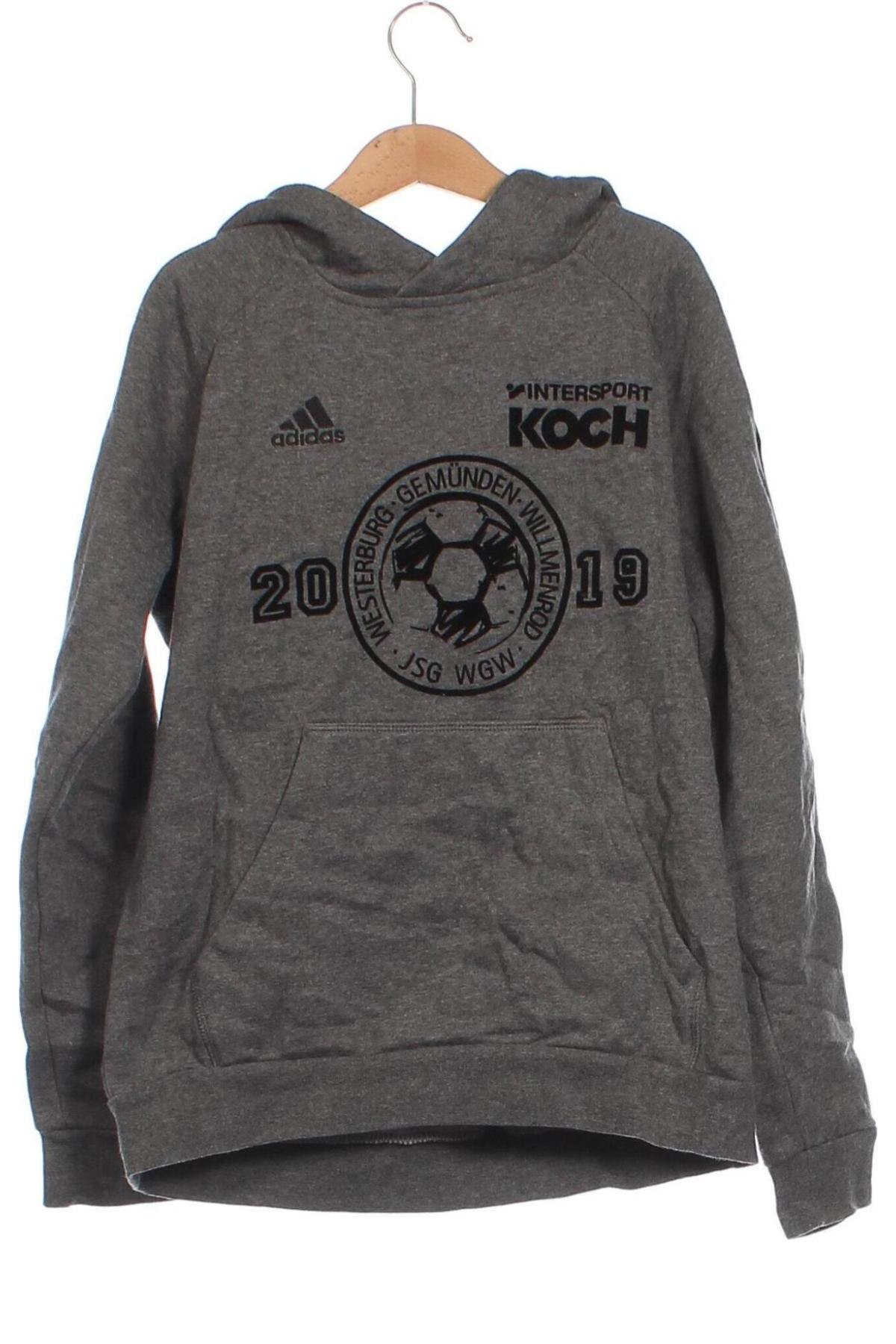 Kinder Sweatshirts Adidas, Größe 11-12y/ 152-158 cm, Farbe Grau, Preis € 28,99