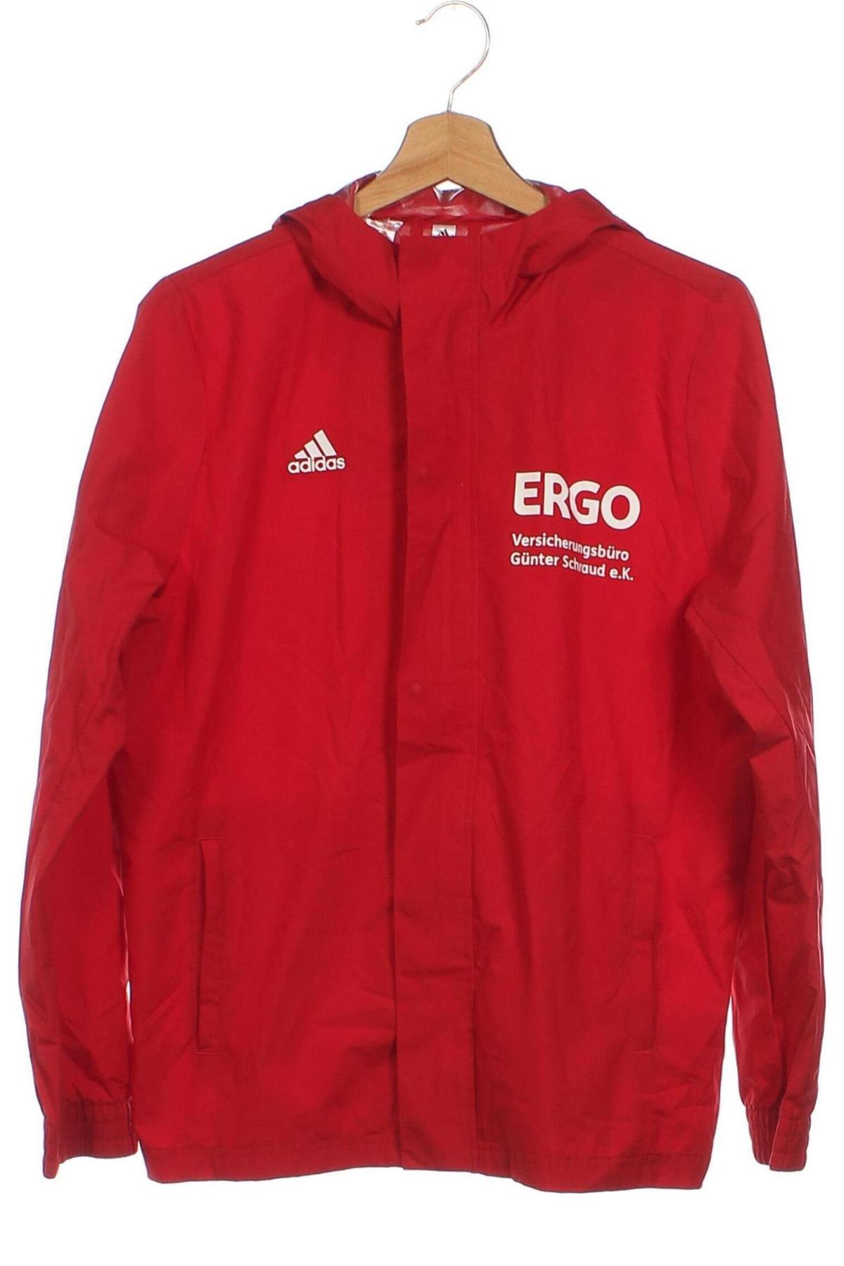 Kinderjacke Adidas, Größe 12-13y/ 158-164 cm, Farbe Rot, Preis 28,99 €