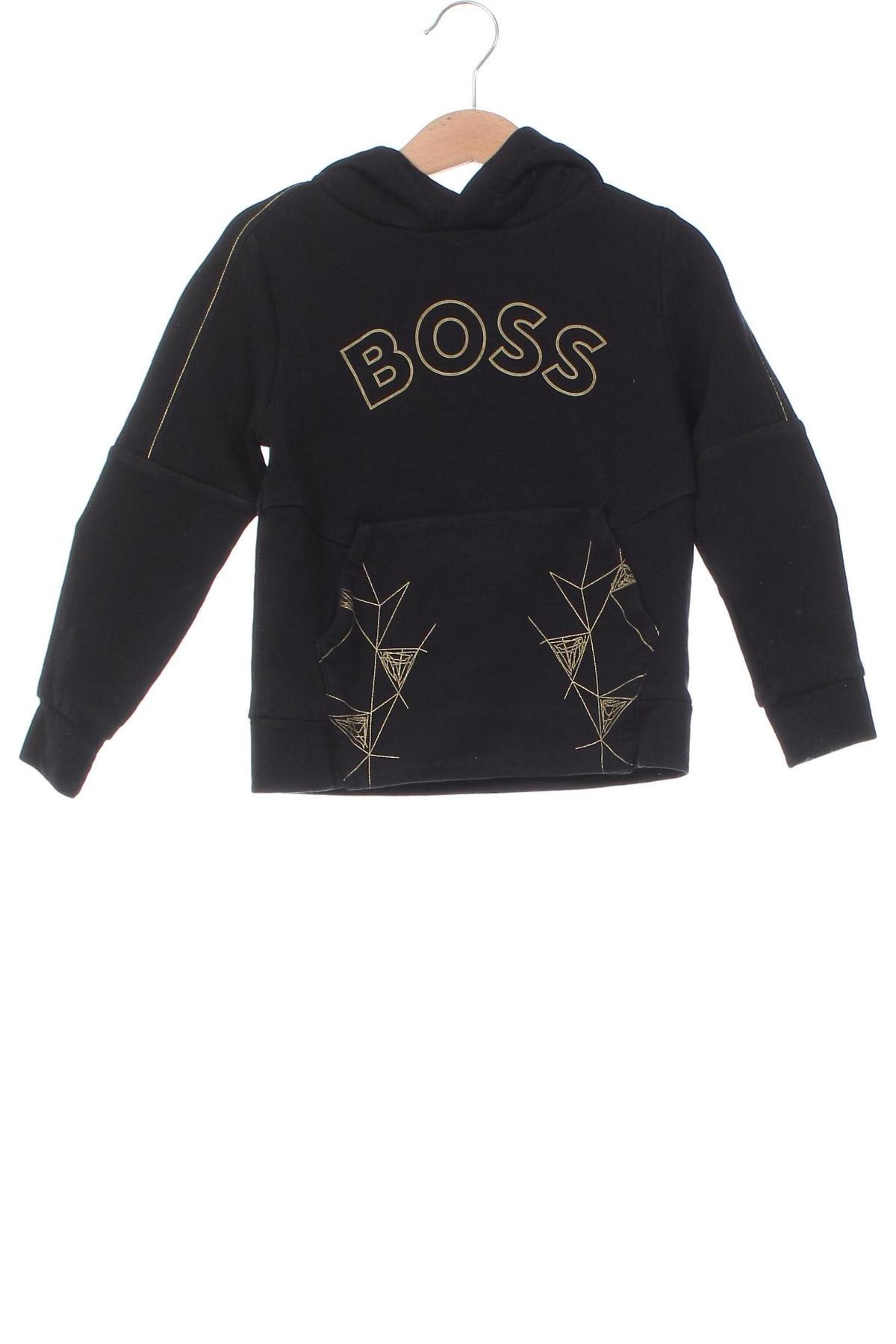 Kinder Sweatshirts BOSS, Größe 3-4y/ 104-110 cm, Farbe Schwarz, Preis € 22,49