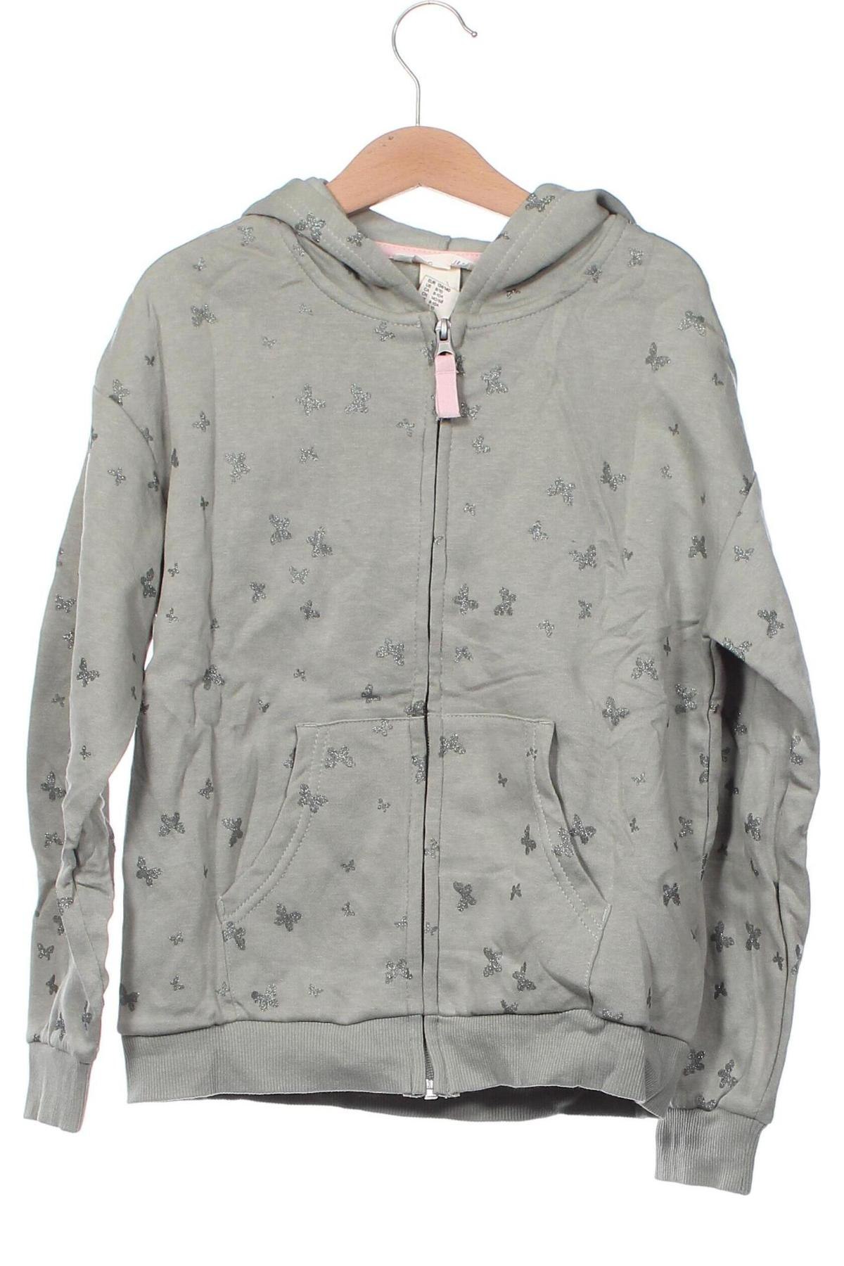 Detská mikina  H&M, Veľkosť 8-9y/ 134-140 cm, Farba Zelená, Cena  5,45 €