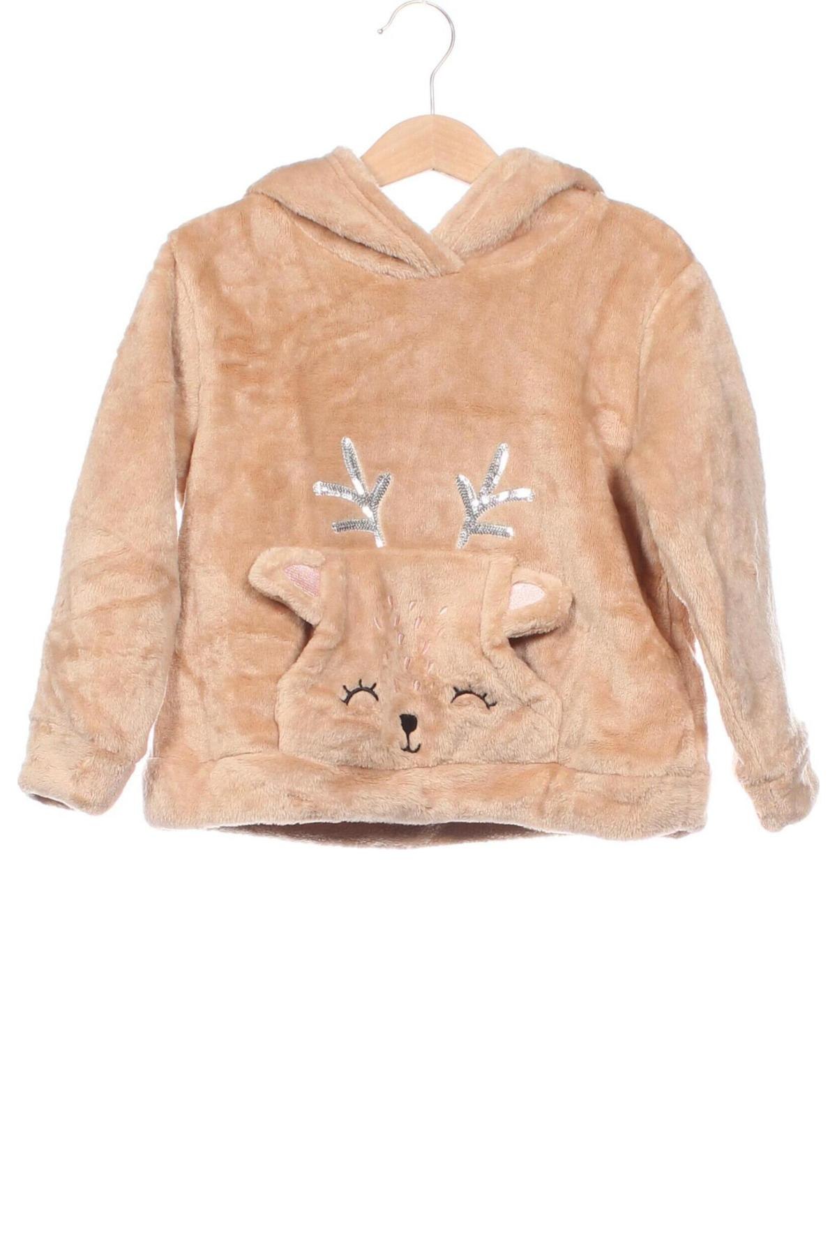 Kinder Sweatshirts H&M, Größe 2-3y/ 98-104 cm, Farbe Beige, Preis € 8,99