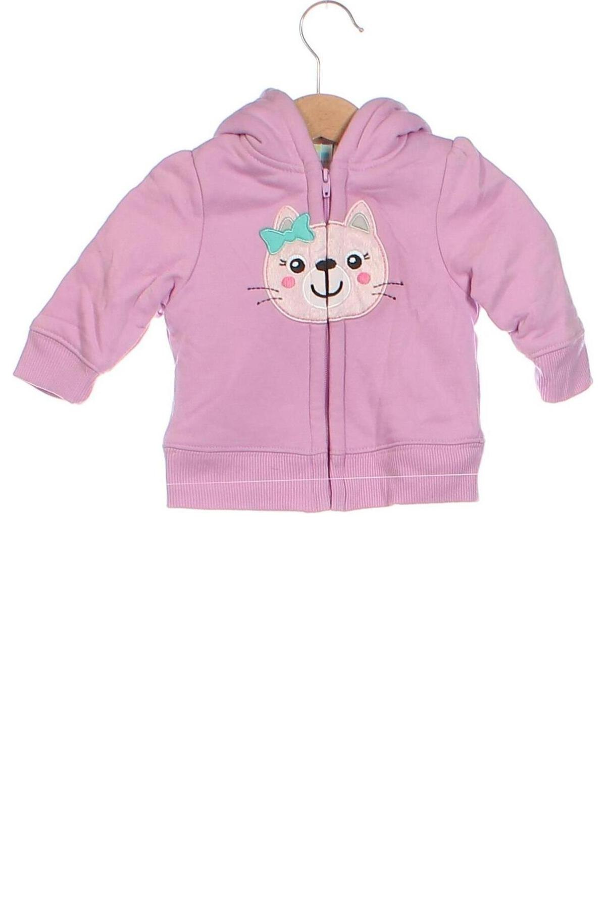 Kinder Sweatshirts Healthtex, Größe 3-6m/ 62-68 cm, Farbe Lila, Preis 14,99 €