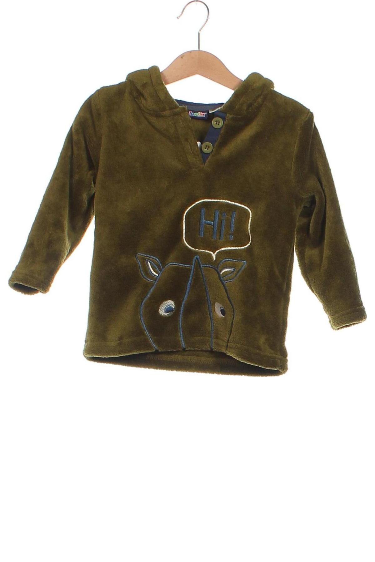 Gyerek sweatshirt Lupilu, Méret 18-24m / 86-98 cm, Szín Zöld, Ár 3 052 Ft