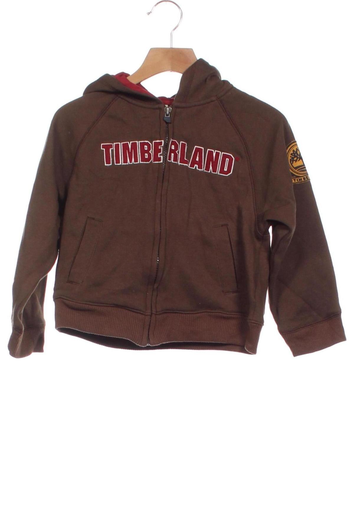 Gyerek sweatshirt Timberland, Méret 3-4y / 104-110 cm, Szín Barna, Ár 5 499 Ft