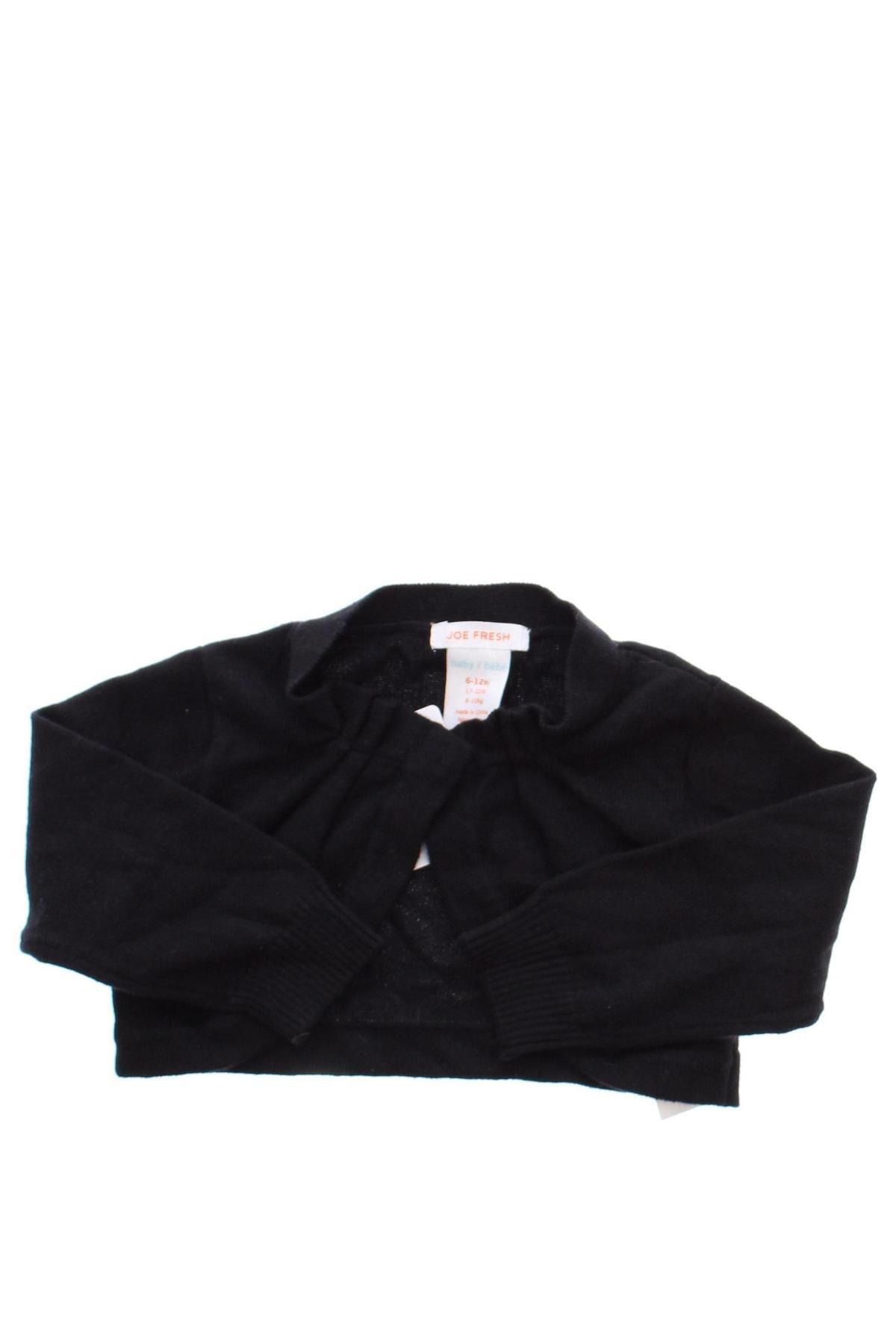 Bolero pentru copii Joe Fresh, Mărime 6-9m/ 68-74 cm, Culoare Negru, Preț 22,99 Lei