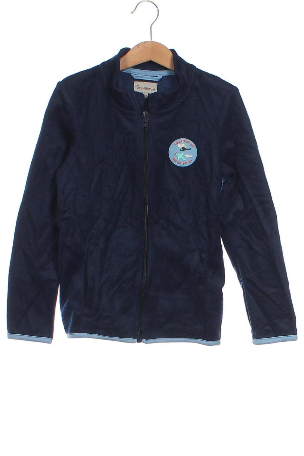 Kinder Fleece Impidimpi, Größe 6-7y/ 122-128 cm, Farbe Blau, Preis € 7,49