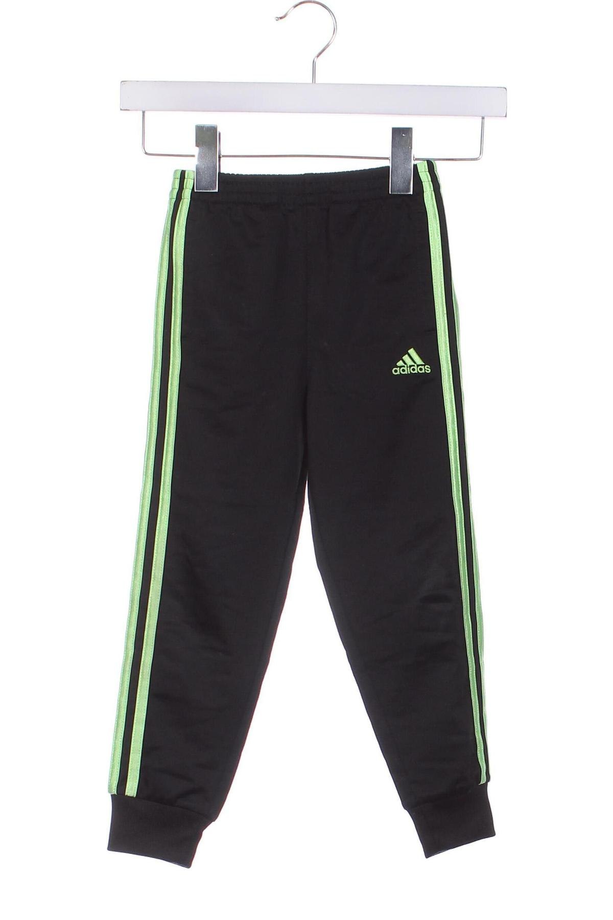 Kinder Sporthose Adidas, Größe 4-5y/ 110-116 cm, Farbe Schwarz, Preis 17,99 €