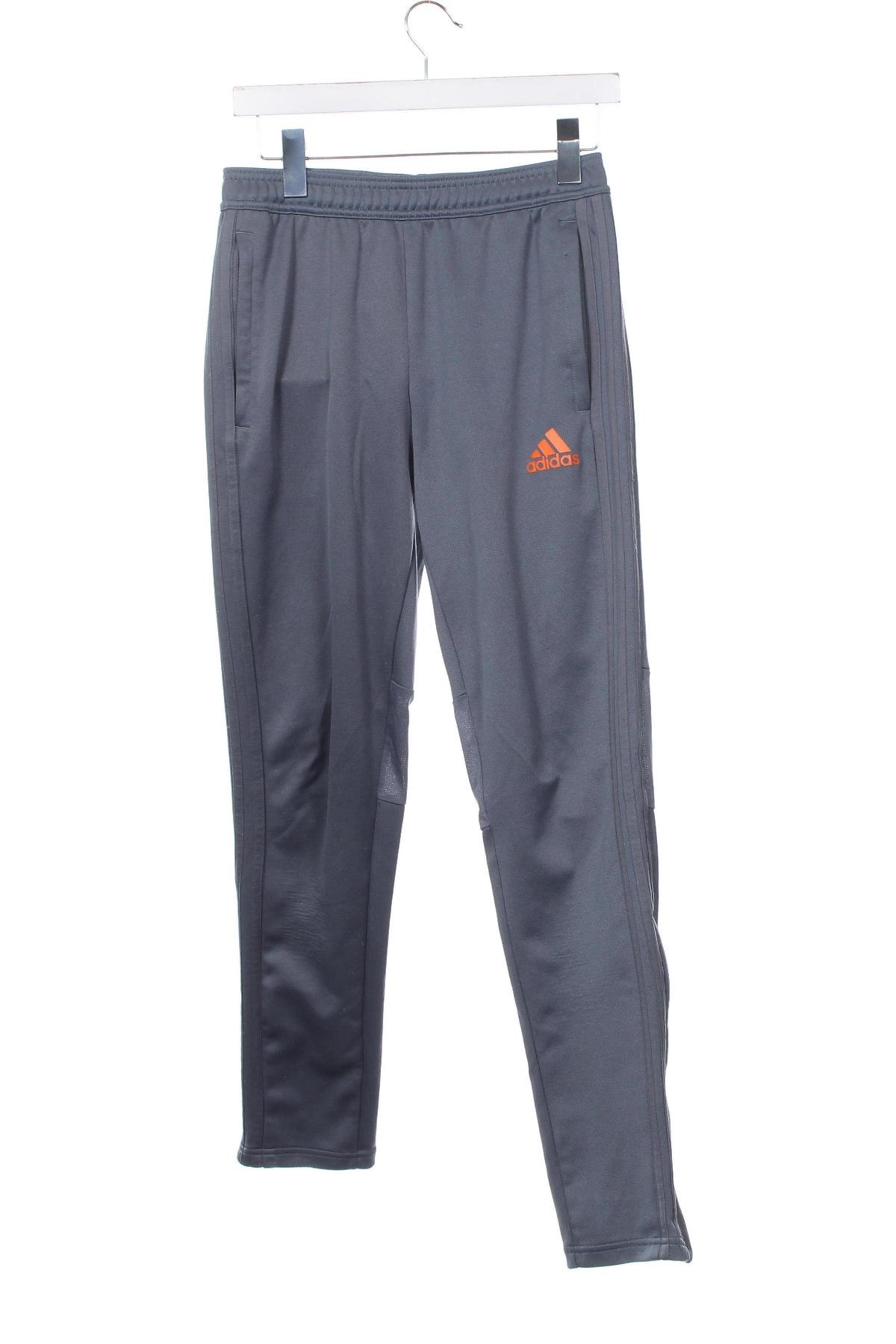 Kinder Sporthose Adidas, Größe 13-14y/ 164-168 cm, Farbe Grau, Preis 17,85 €