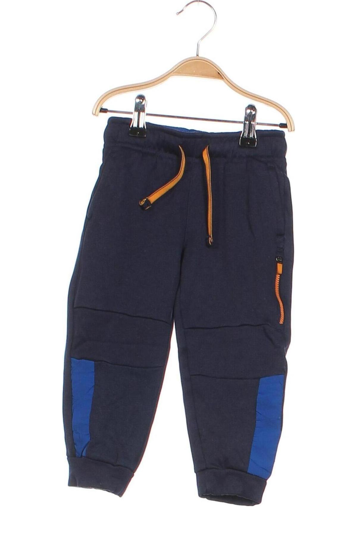 Pantaloni de trening, pentru copii Athletic Works, Mărime 2-3y/ 98-104 cm, Culoare Albastru, Preț 34,99 Lei