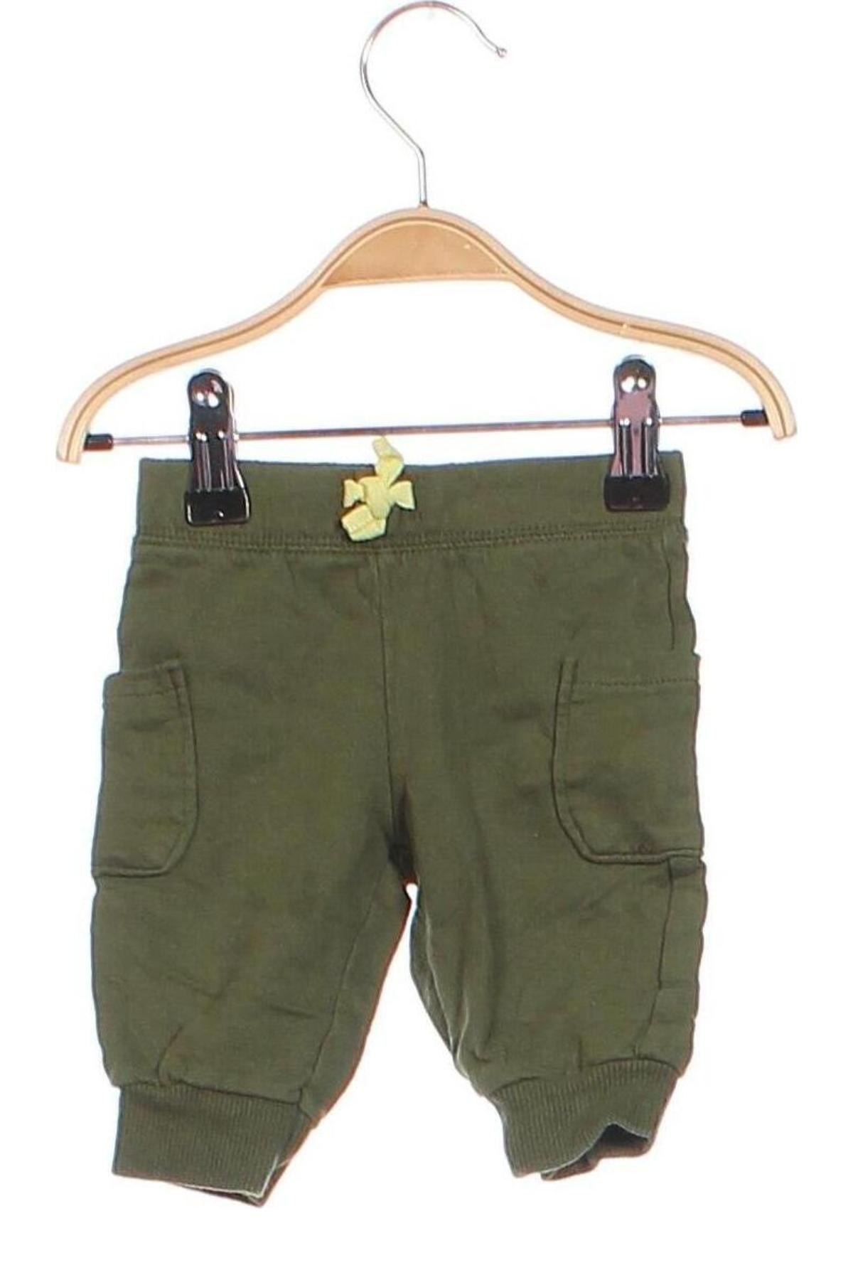 Pantaloni de trening, pentru copii Carter's, Mărime 2-3m/ 56-62 cm, Culoare Verde, Preț 60,99 Lei