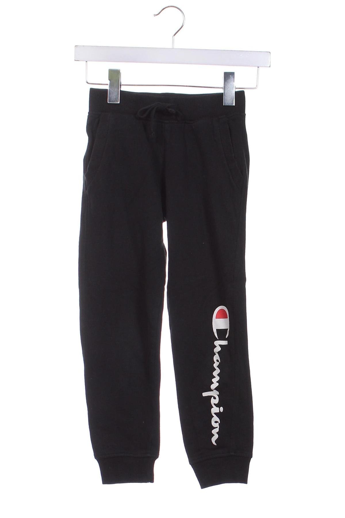 Pantaloni de trening, pentru copii Champion, Mărime 7-8y/ 128-134 cm, Culoare Negru, Preț 31,99 Lei