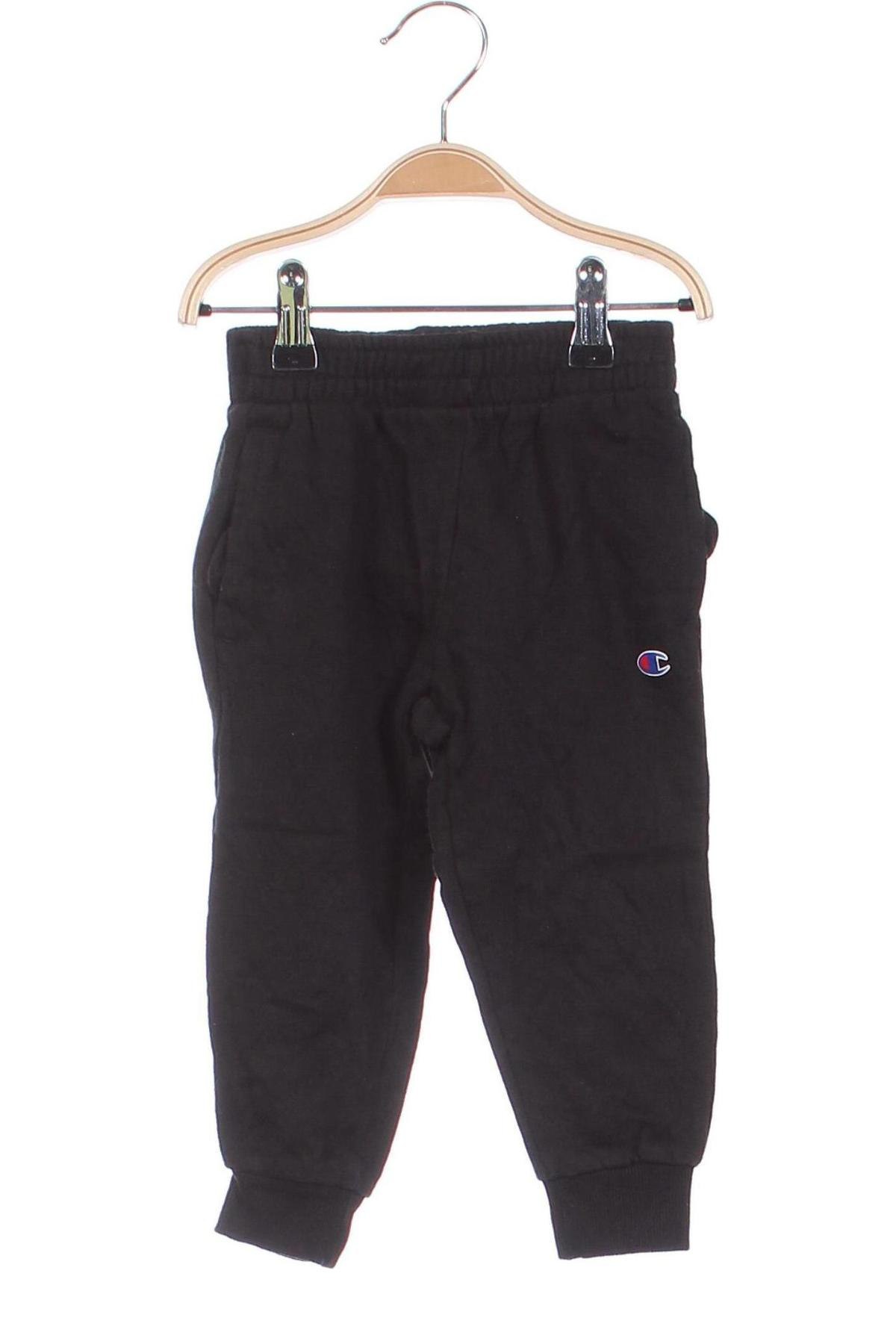 Pantaloni de trening, pentru copii Champion, Mărime 2-3y/ 98-104 cm, Culoare Negru, Preț 28,99 Lei