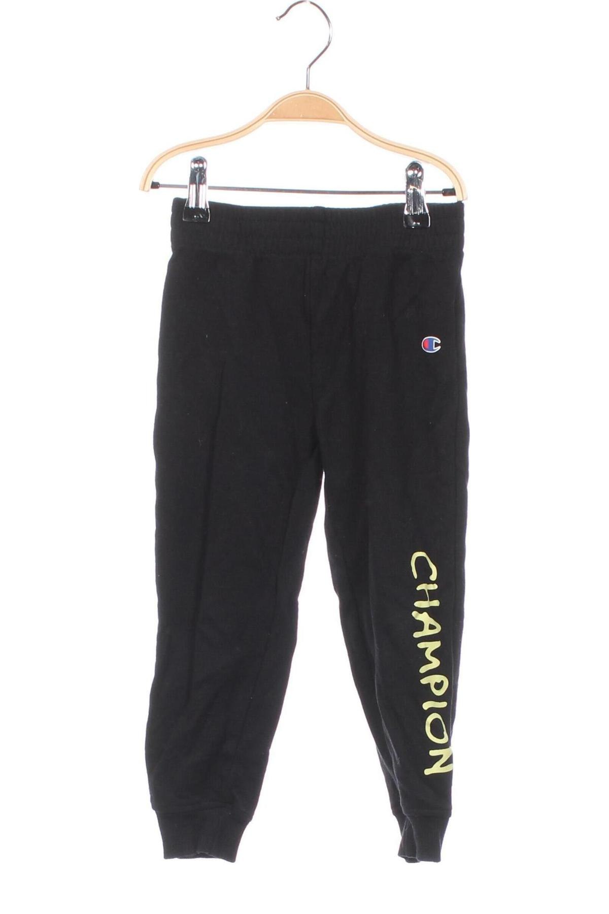 Pantaloni de trening, pentru copii Champion, Mărime 3-4y/ 104-110 cm, Culoare Negru, Preț 40,99 Lei