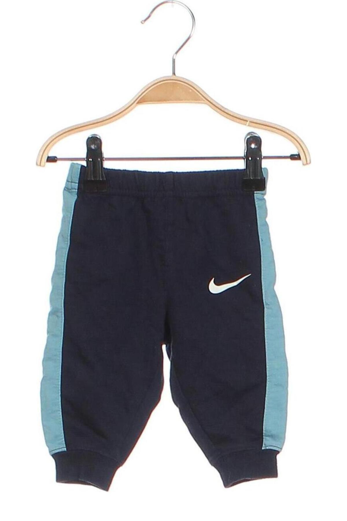 Dziecięce spodnie sportowe Nike, Rozmiar 3-6m/ 62-68 cm, Kolor Niebieski, Cena 50,99 zł