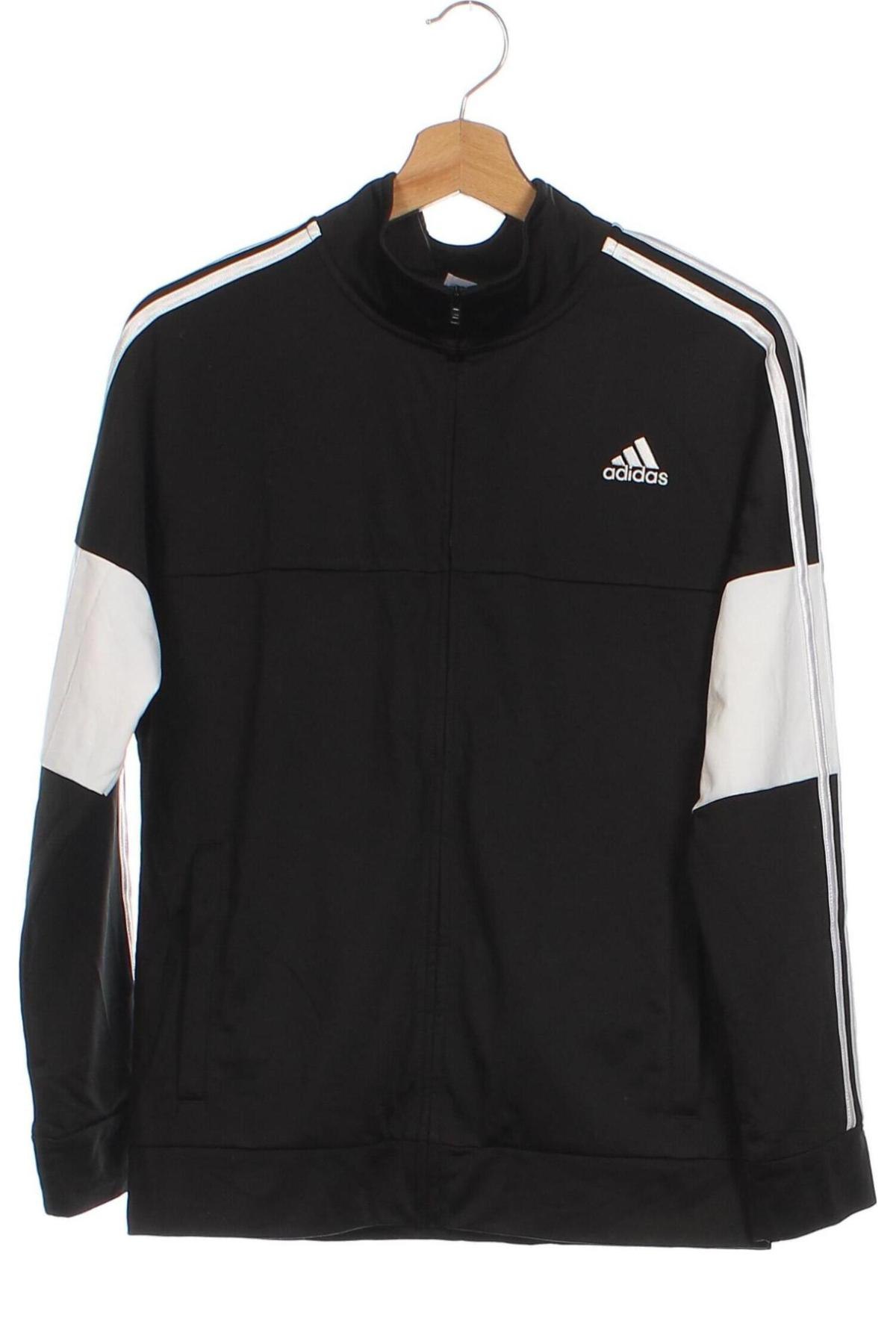 Dziecięca sportowa bluza Adidas, Rozmiar 15-18y/ 170-176 cm, Kolor Czarny, Cena 100,99 zł