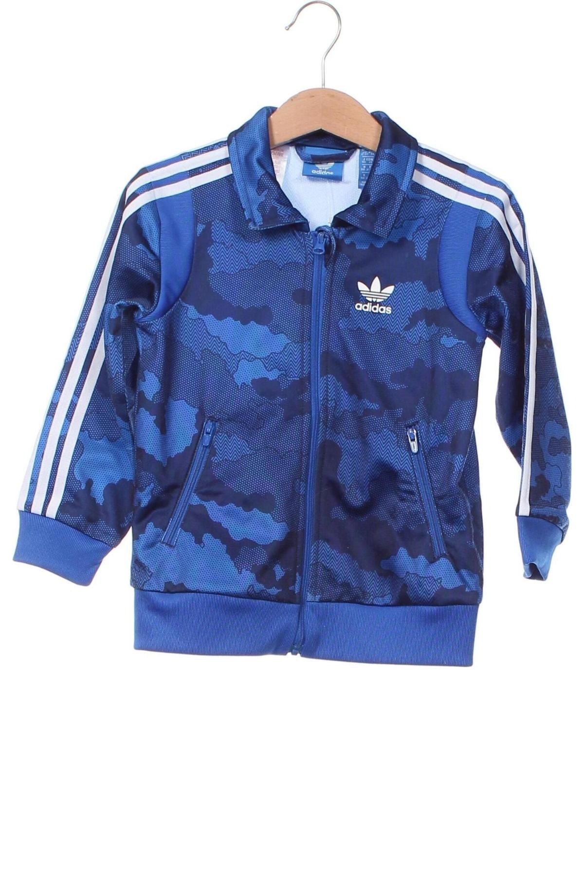 Kinder Sportoberteil Adidas Originals, Größe 18-24m/ 86-98 cm, Farbe Blau, Preis € 17,90