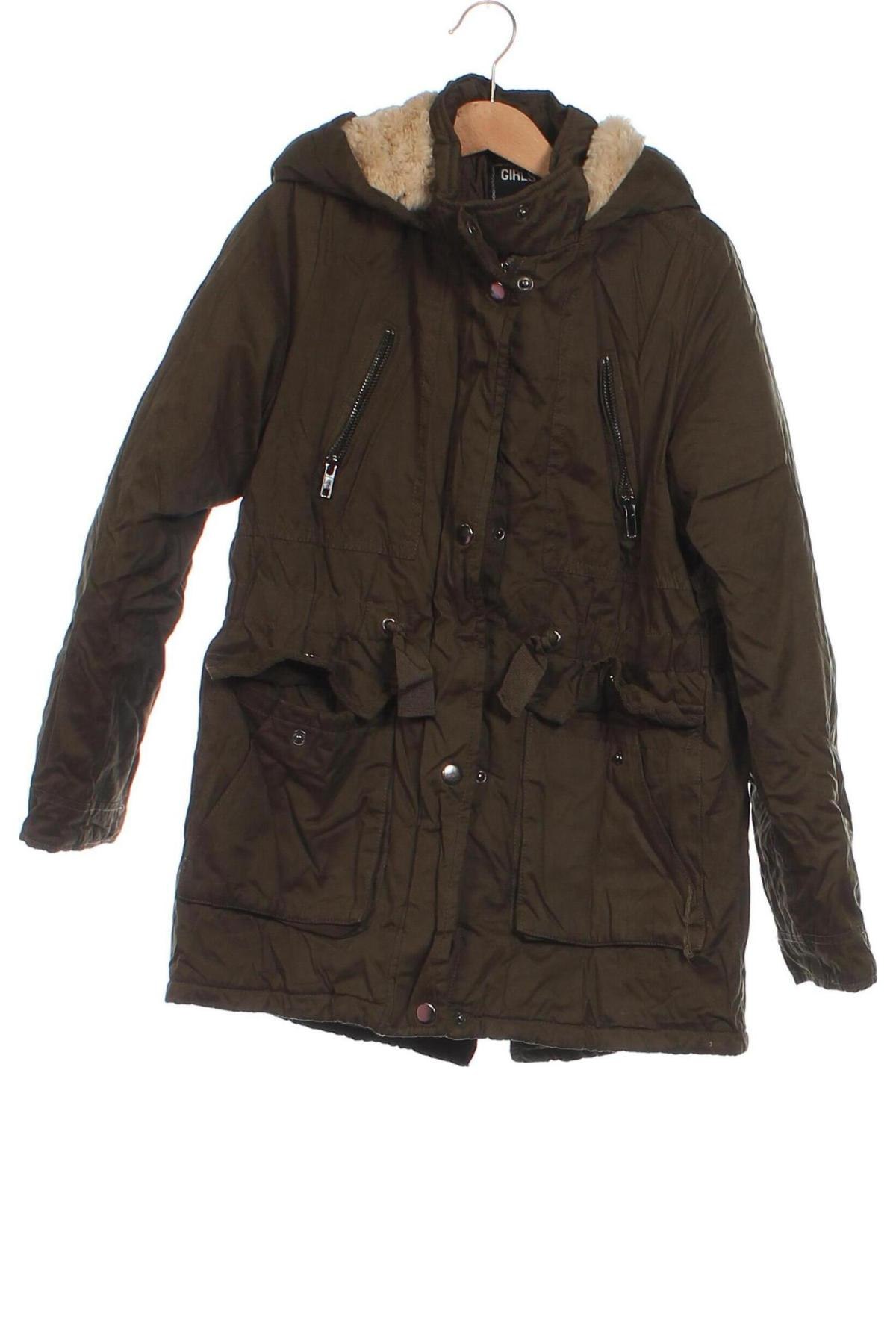 Kinderjacke C&A, Größe 10-11y/ 146-152 cm, Farbe Grün, Preis 20,99 €