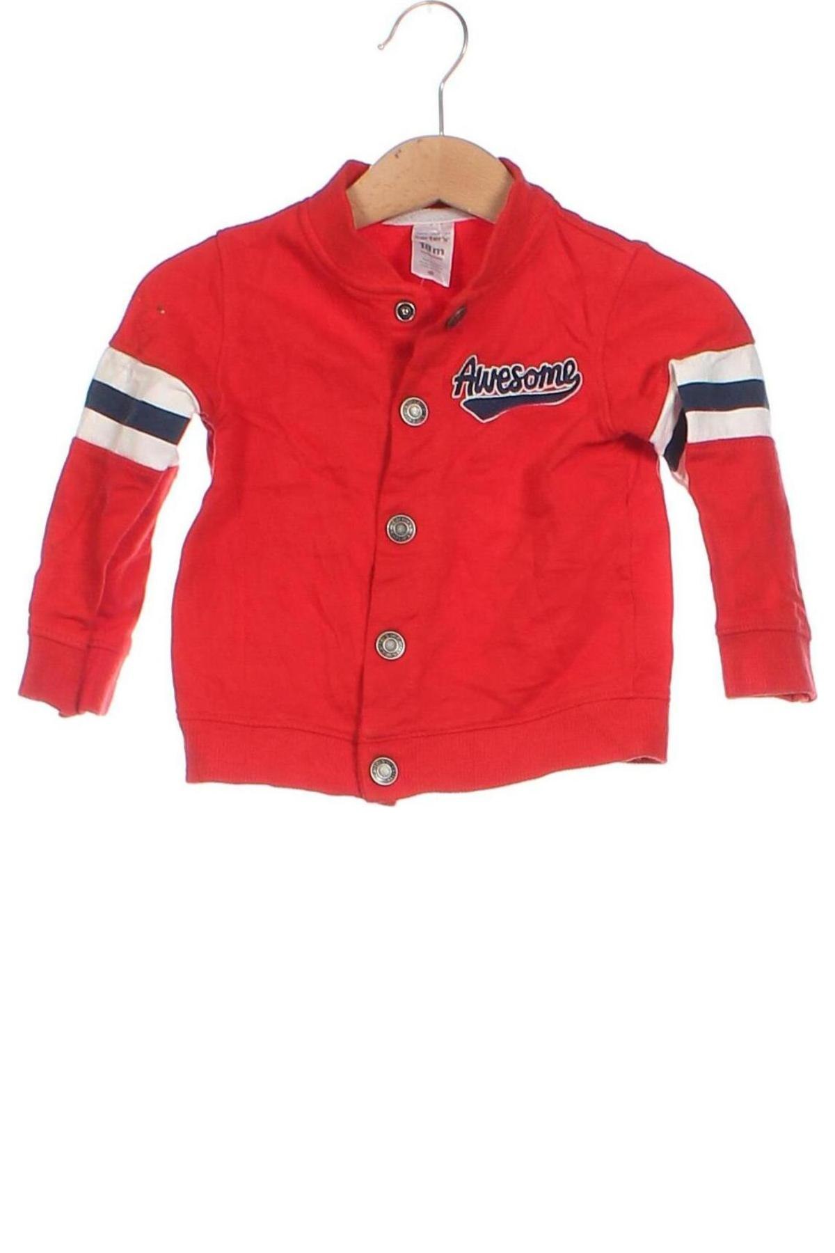 Kinderjacke Carter's, Größe 12-18m/ 80-86 cm, Farbe Rot, Preis 16,99 €