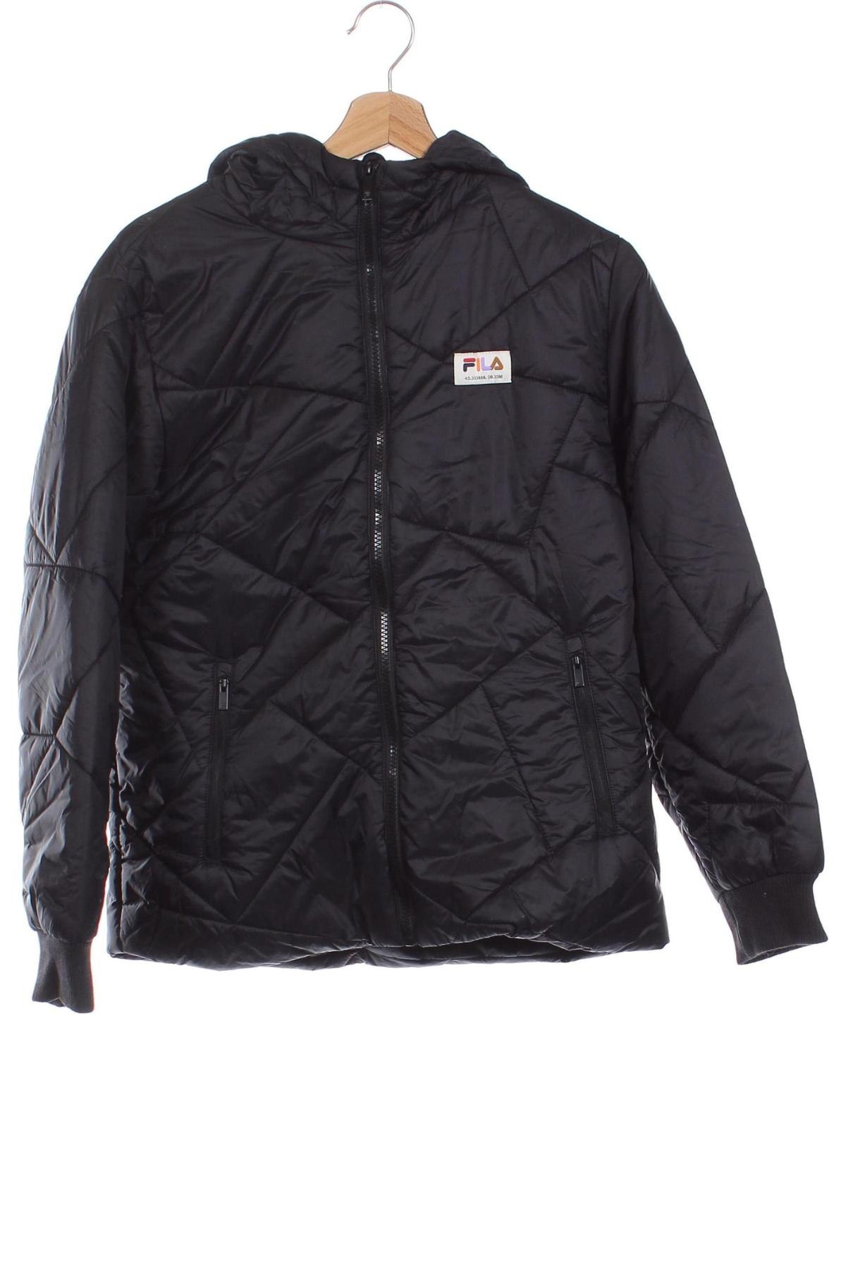 Kinderjacke FILA, Größe 12-13y/ 158-164 cm, Farbe Schwarz, Preis 44,17 €